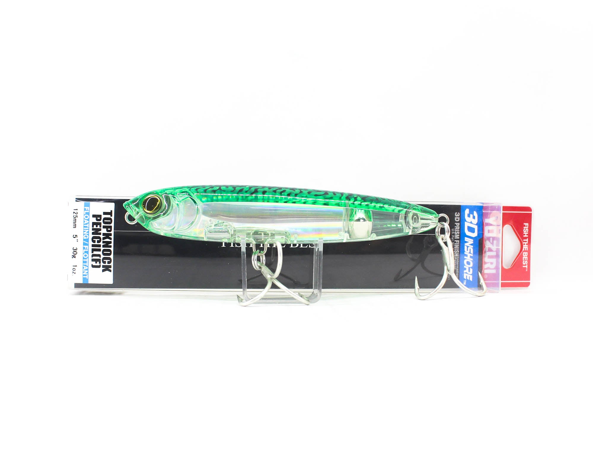 Yo Zuri Duel 3D Inshore Topknock Pencil 125 Floating Lure R1369-HGM (4827)