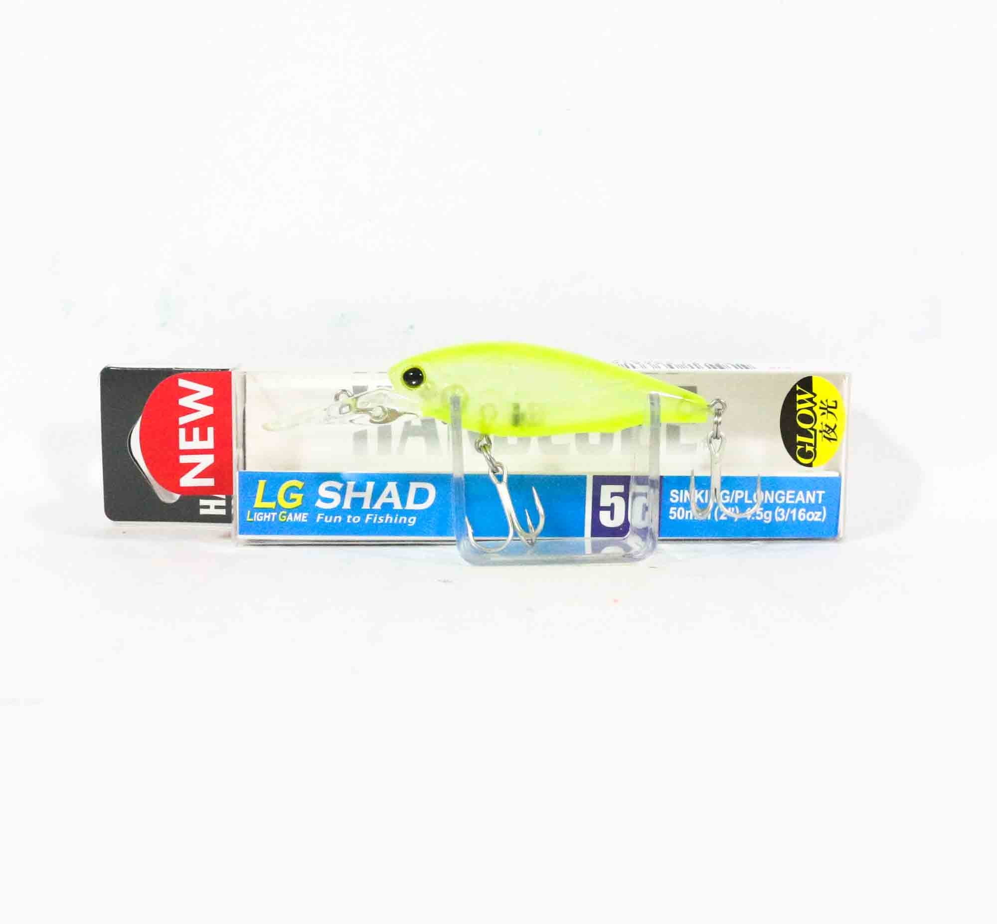 Yo Zuri Duel Hardcore LG Shad 50S Sinking Lure F1204-LSCL (6630)