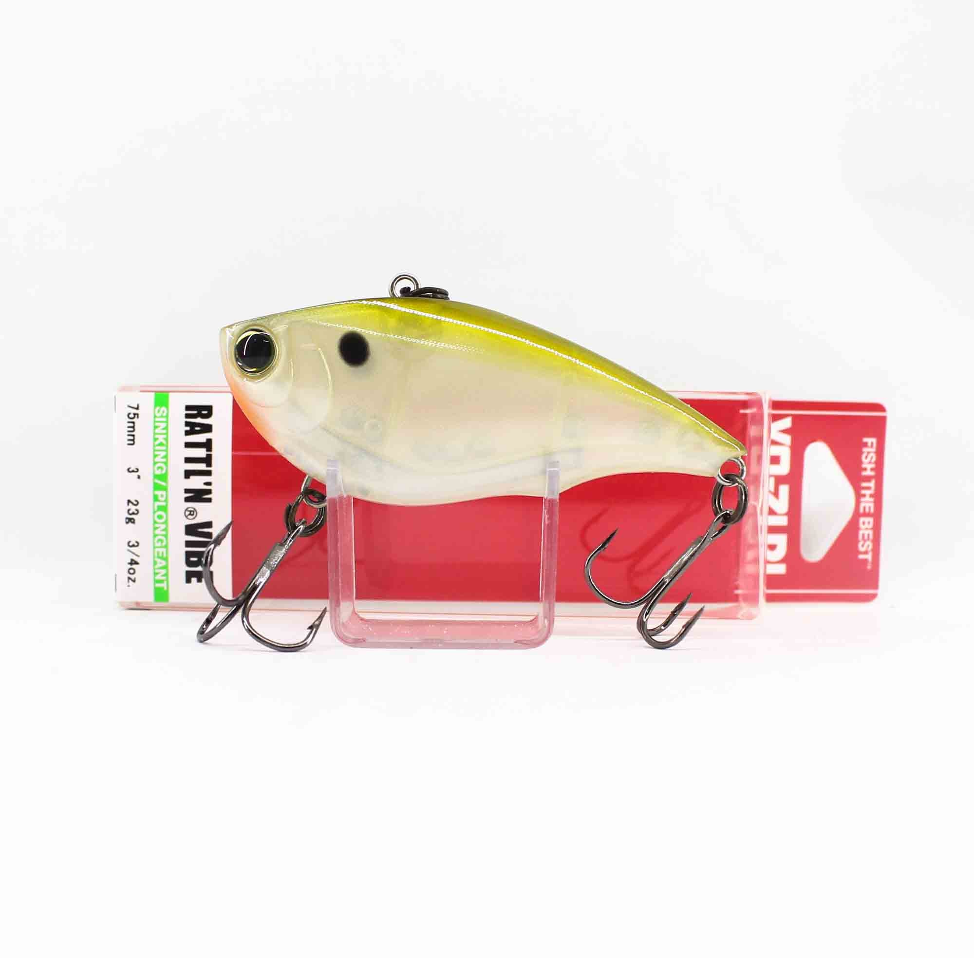 Yo Zuri Rattl'n Vibe 75 mm Vibration Sinking Lure R1356-GSPS (7989)