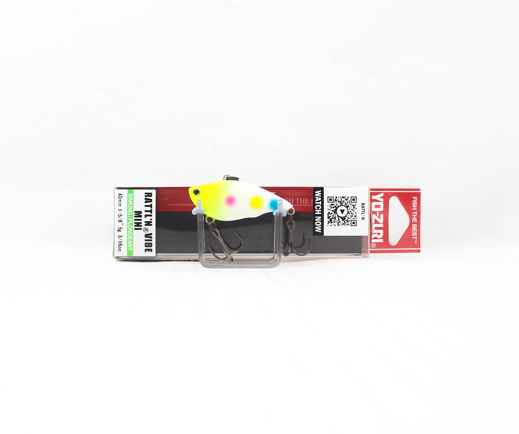 Yo Zuri Rattl'n Vibe Mini 40 mm Vibration Sinking Lure R1354-WB (8030)