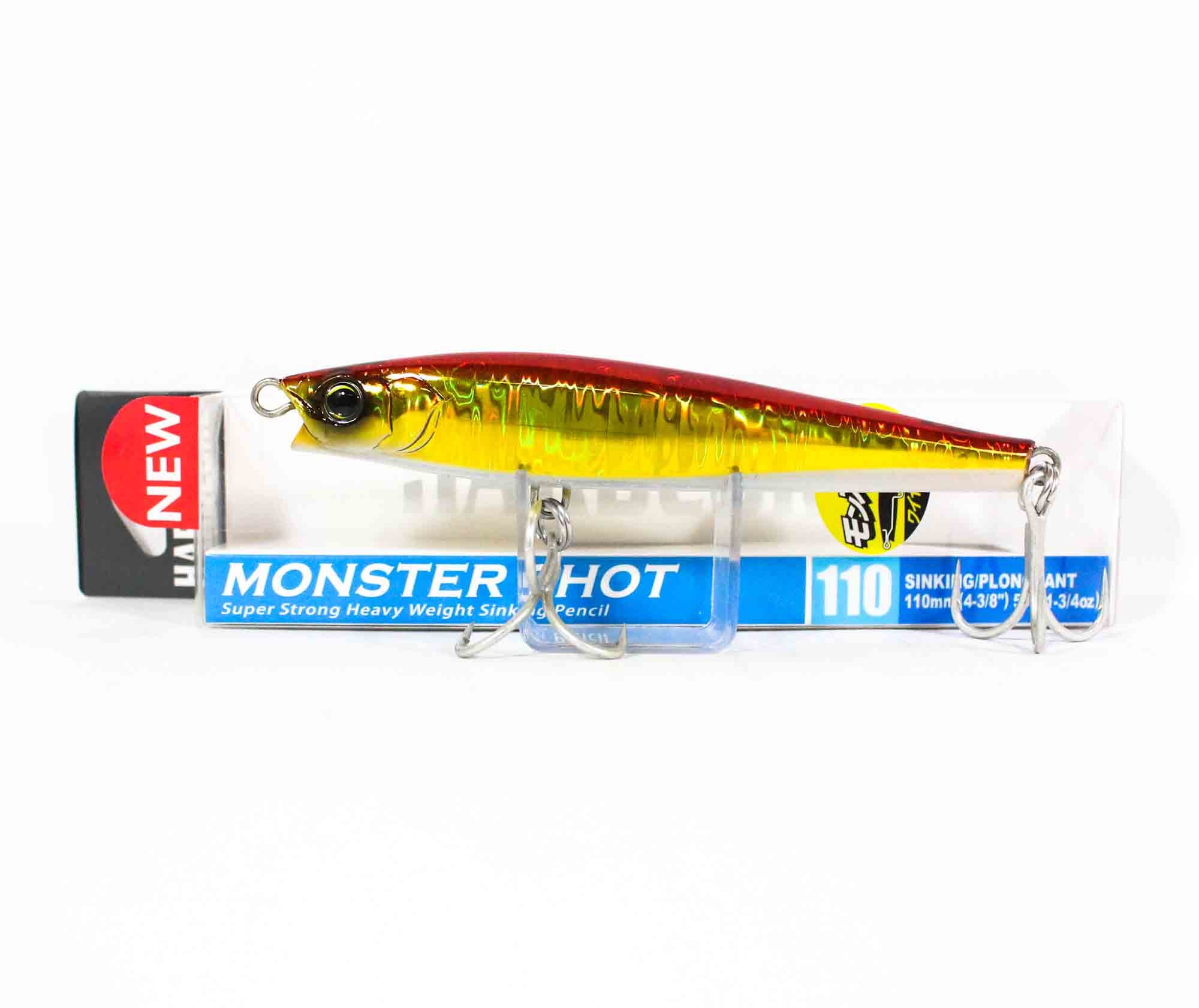 Yo Zuri Duel Hardcore Monster Shot 110 Sinking Lure F1208-HGR (9501)