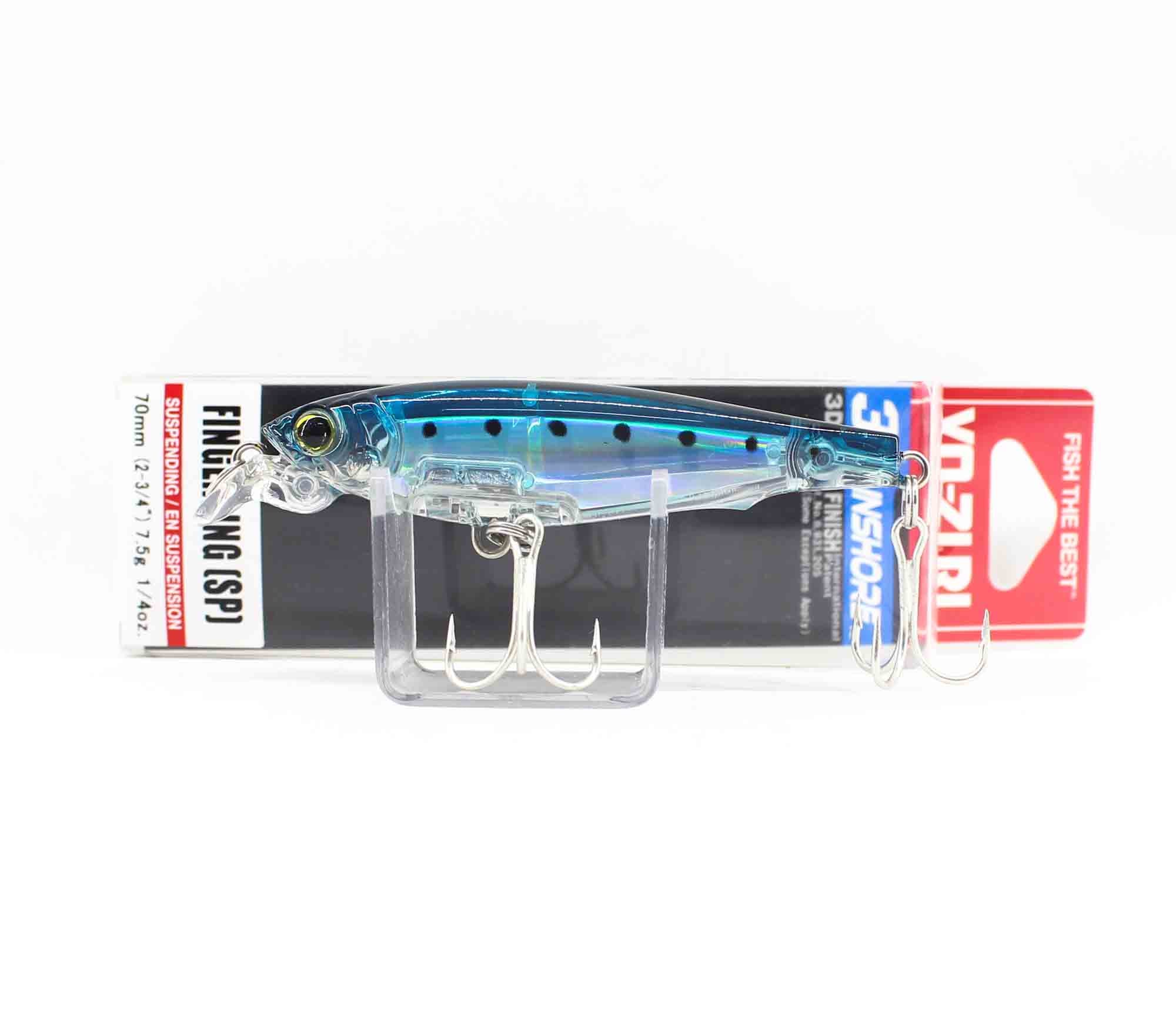 Yo Zuri Duel 3D Inshore Fingerling 70SP Suspend Lure R1409-GHIW (9662)
