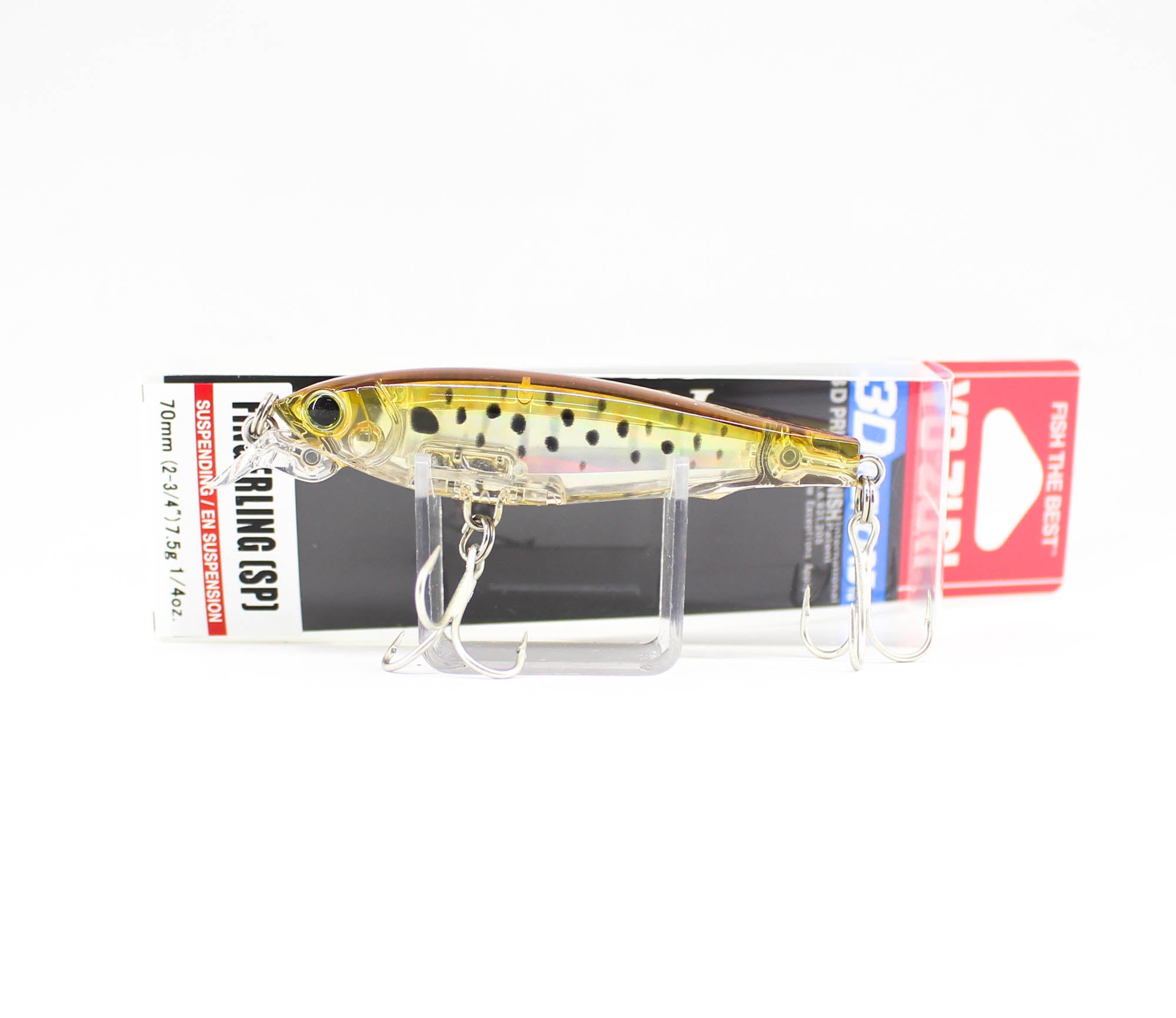 Yo Zuri Duel 3D Inshore Fingerling 70SP Suspend Lure R1409-HPBK (9723)