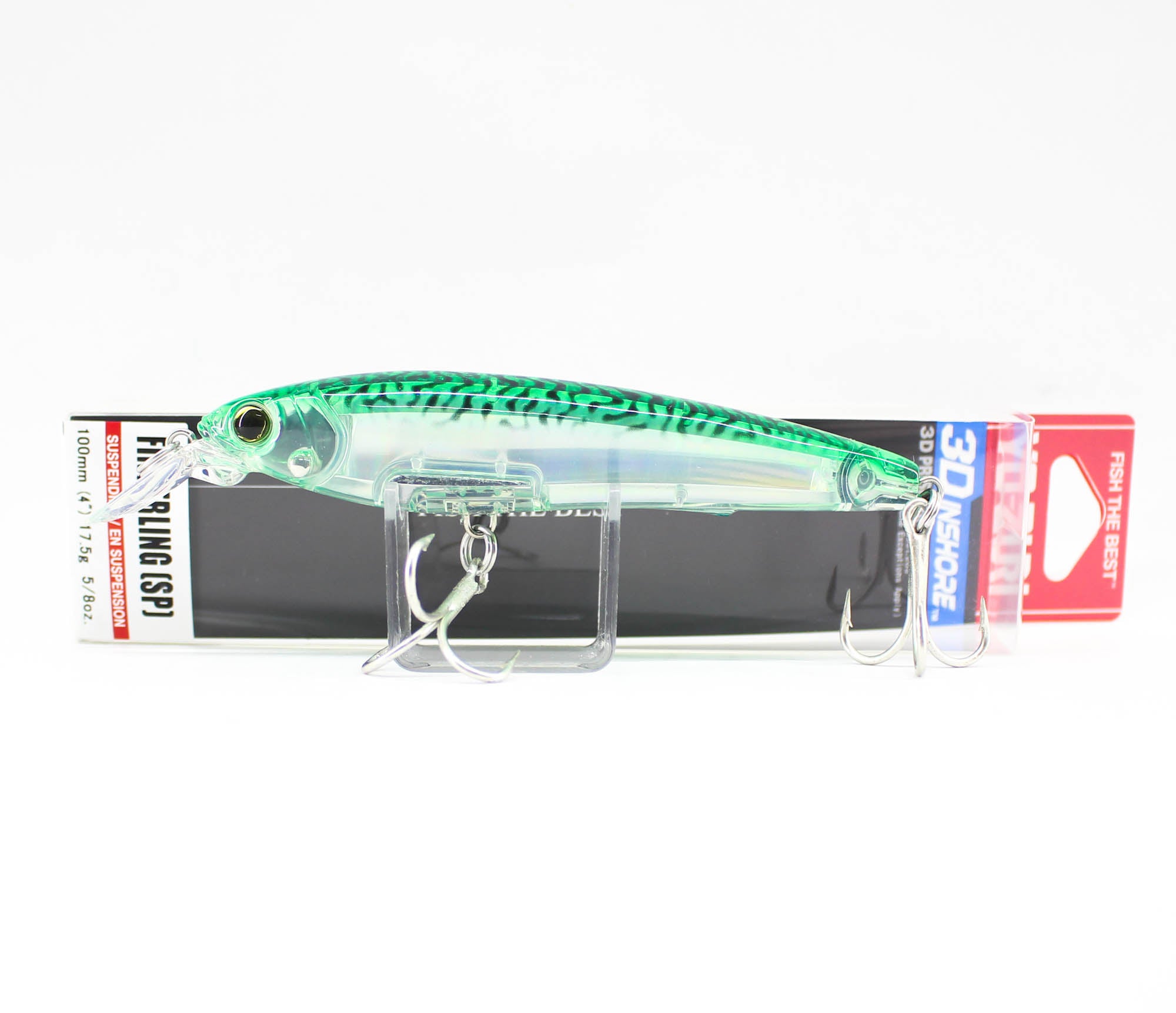 Yo Zuri Duel 3D Inshore Fingerling 100SP Suspend Lure R1410-HGM (9822)
