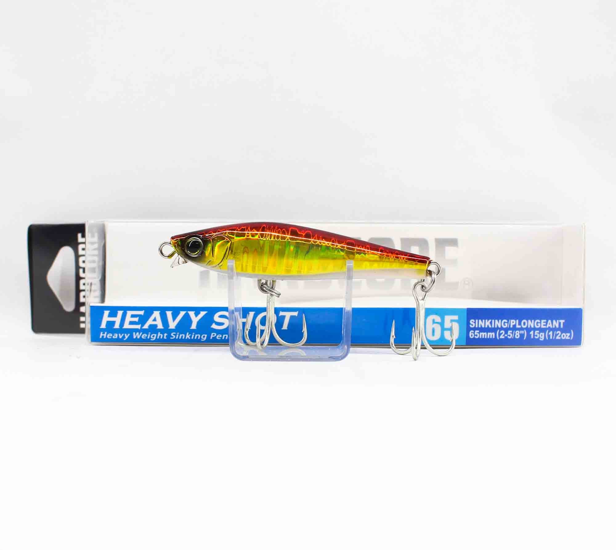 Yo Zuri Duel Hardcore Heavy Shot 65 Sinking Lure F1209-HGR (9952)
