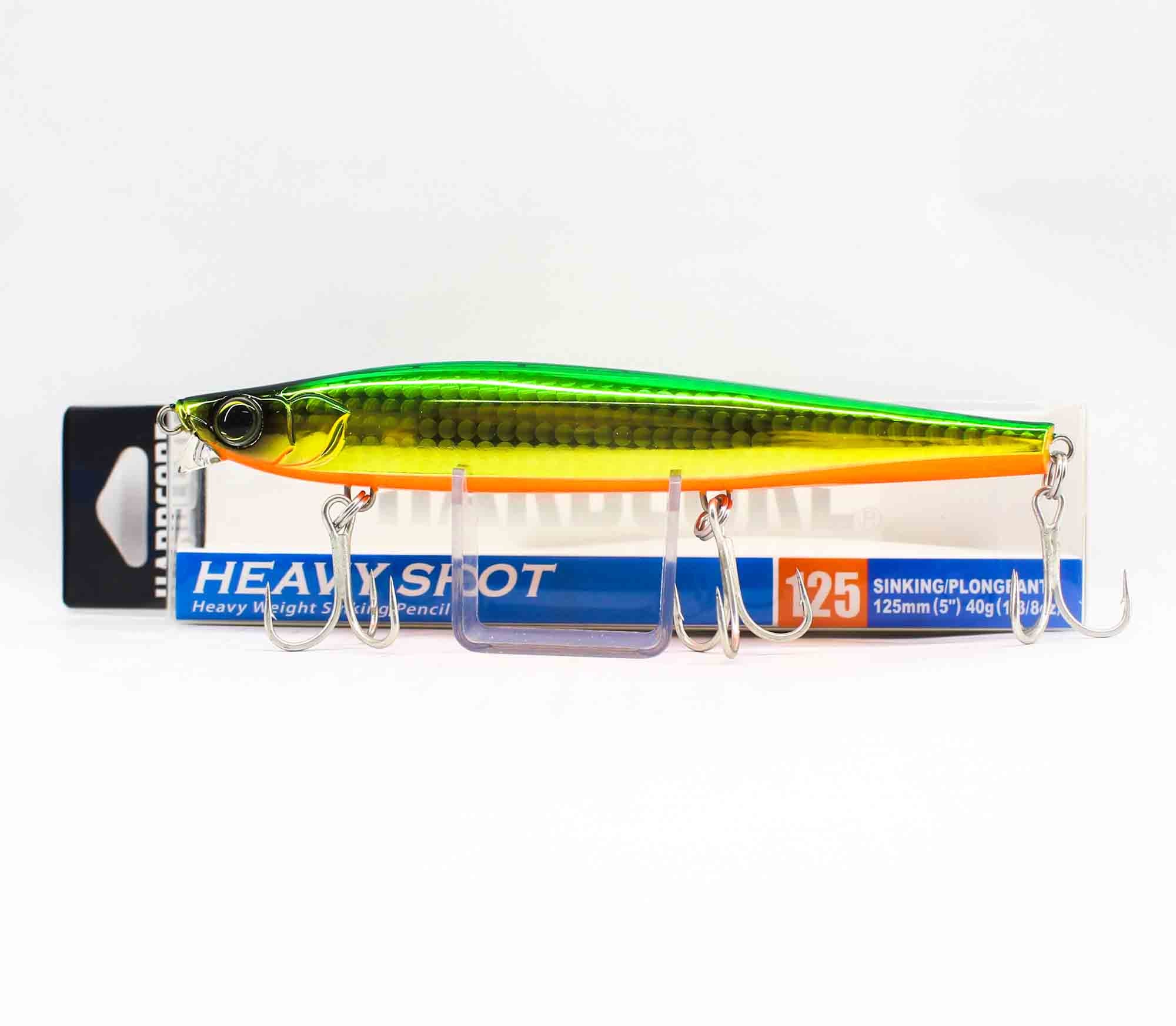Yo Zuri Duel Hardcore Heavy Shot 125 Sinking Lure F1210-HGGR (0125)