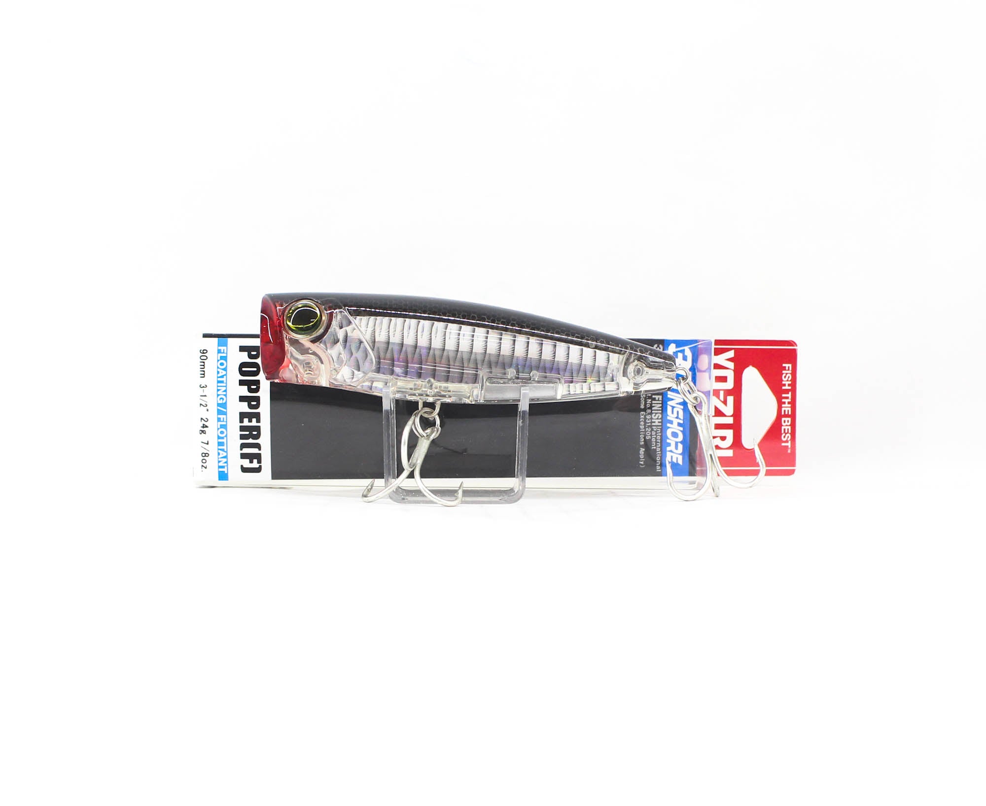 Yo Zuri Duel 3D Inshore Popper 90F Floating Lure R1411-C4 (0866)