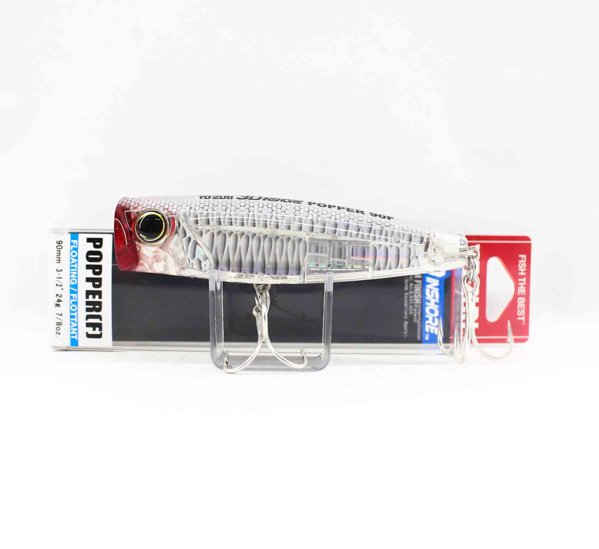 Yo Zuri Duel 3D Inshore Popper 90F Floating Lure R1411-HGSH (0927)