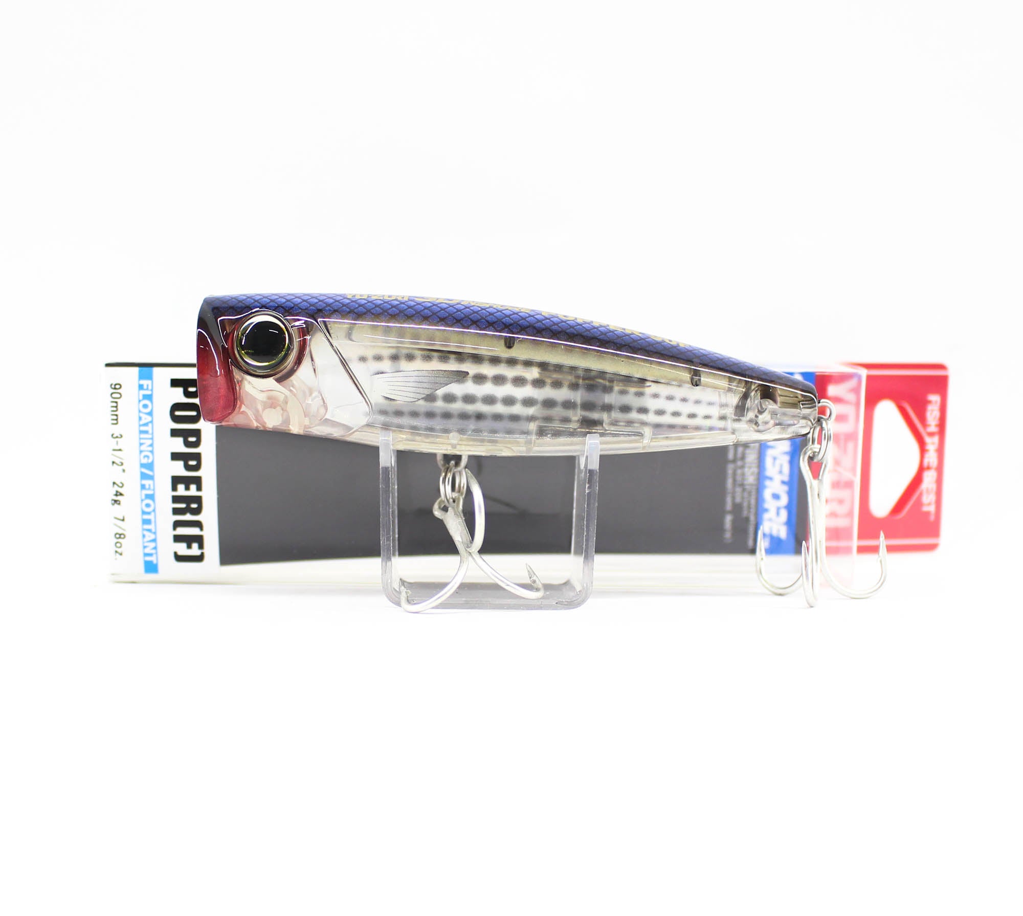 Yo Zuri Duel 3D Inshore Popper 90F Floating Lure R1411-HMT (0941)