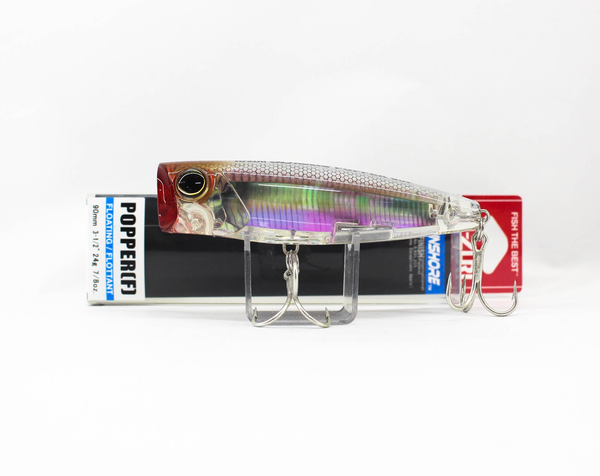 Yo Zuri Duel 3D Inshore Popper 90F Floating Lure R1411-RGLM (0965)