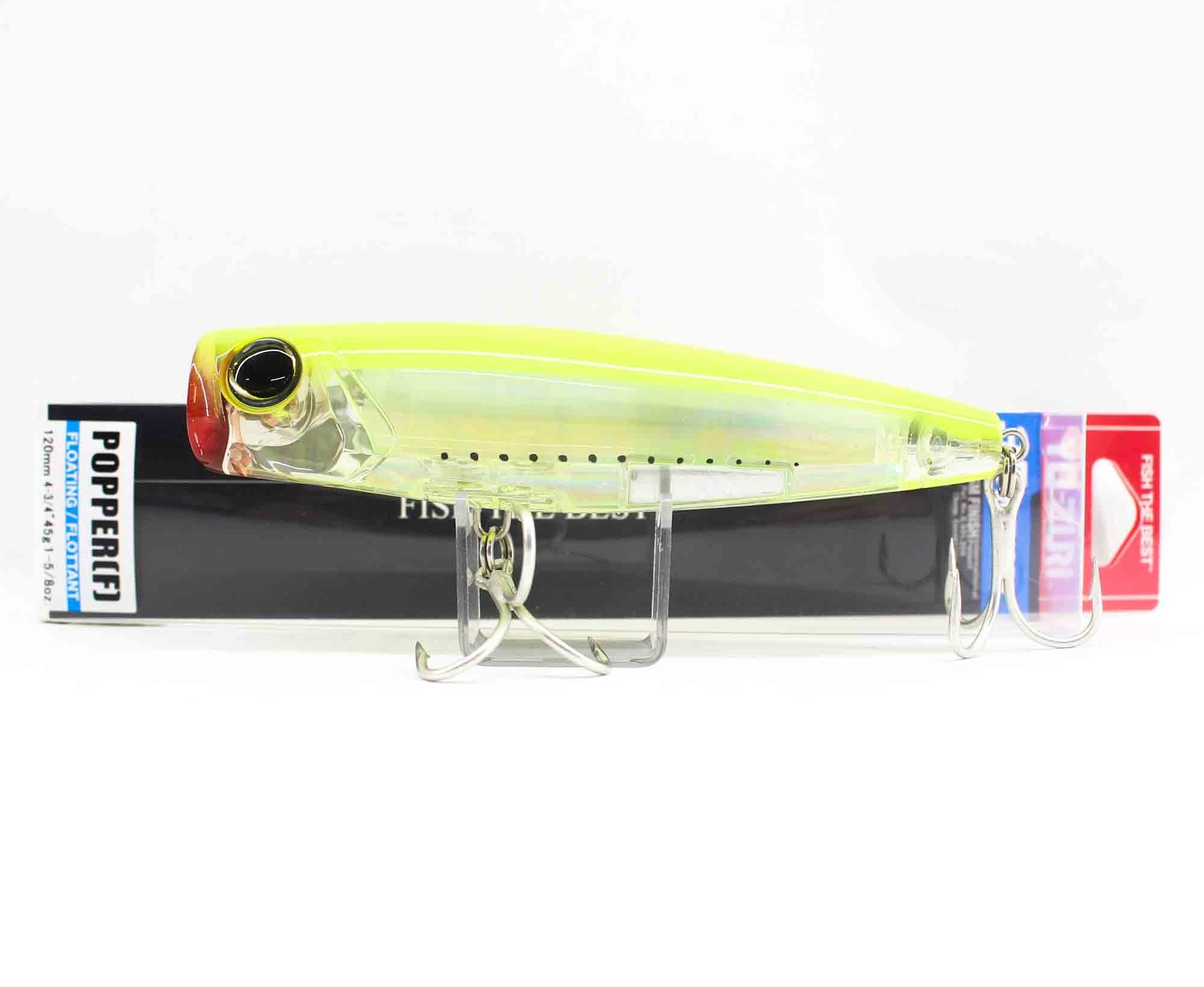 Yo Zuri Duel 3D Inshore Popper 120F Floating Lure R1412-GHCS (1023)