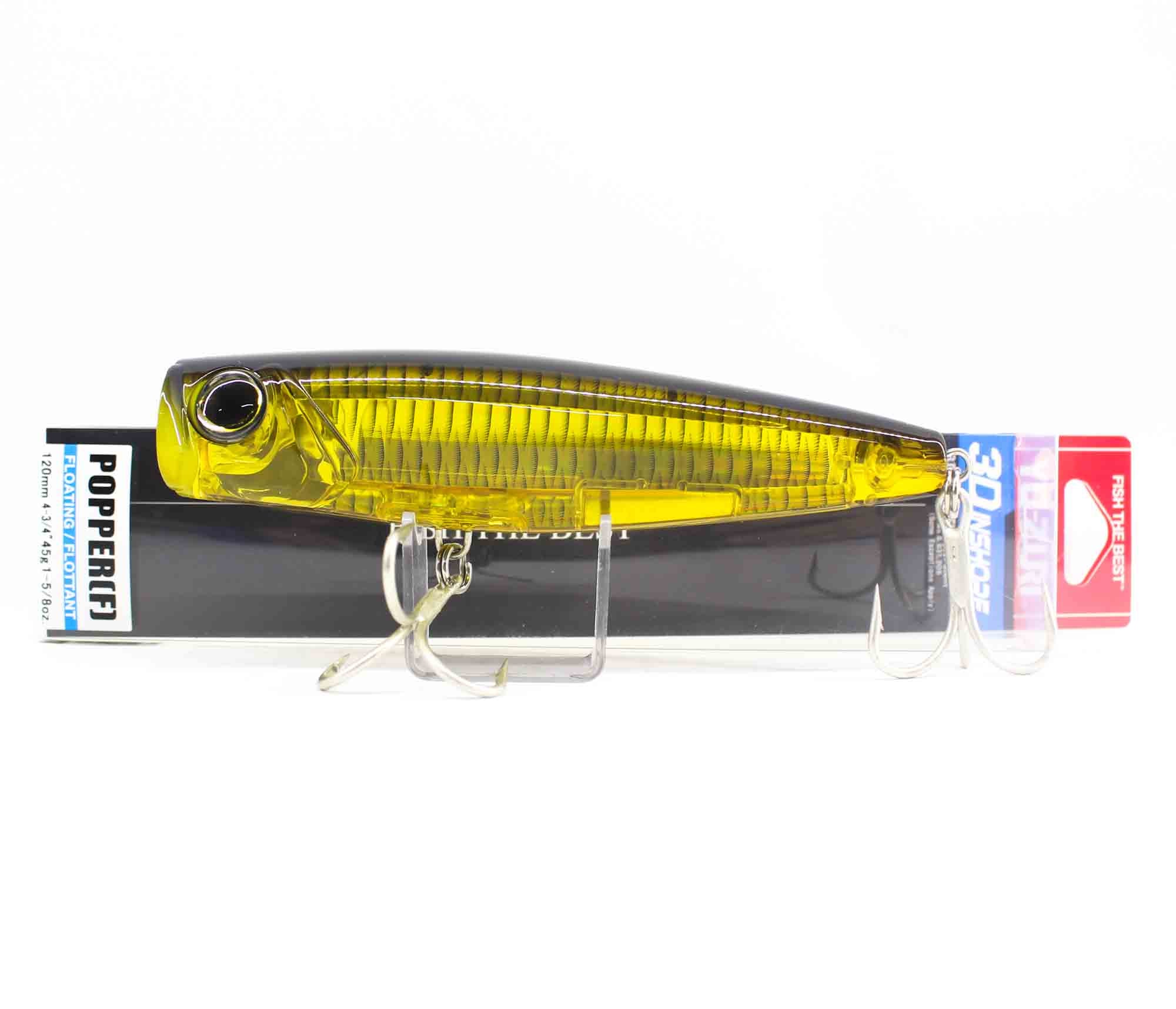 Yo Zuri Duel 3D Inshore Popper 120F Floating Lure R1412-HGBL (1047)