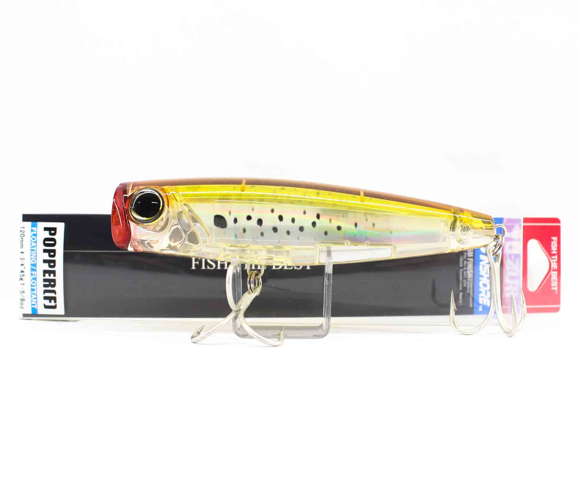 Yo Zuri Duel 3D Inshore Popper 120F Floating Lure R1412-HPBK (1092)