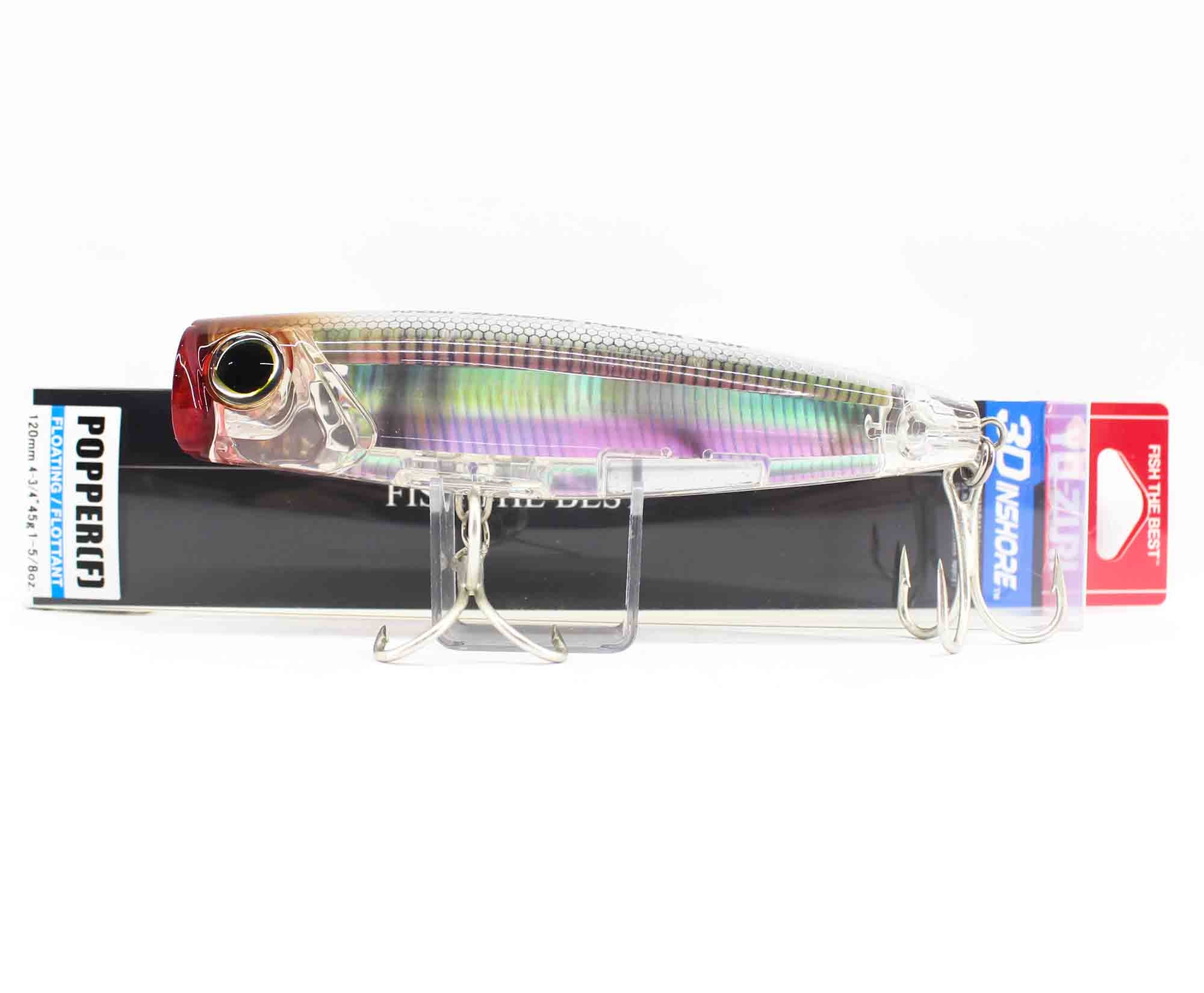 Yo Zuri Duel 3D Inshore Popper 120F Floating Lure R1412-RGLM (1108)