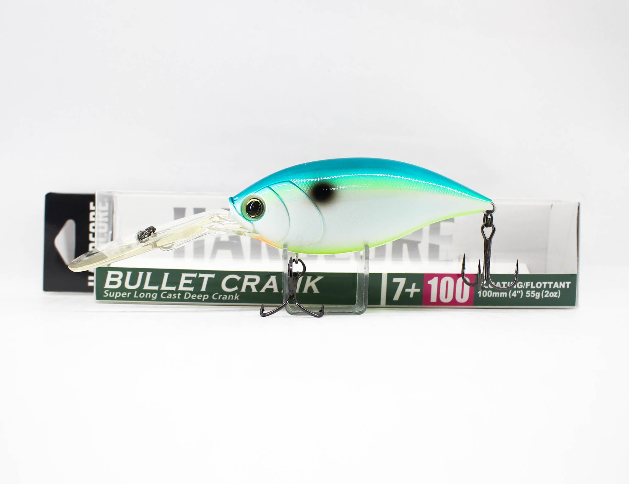 Yo Zuri Duel Hardcore Bullet Crank 7+ 100F Floating Lure R1422-CSH (1597)
