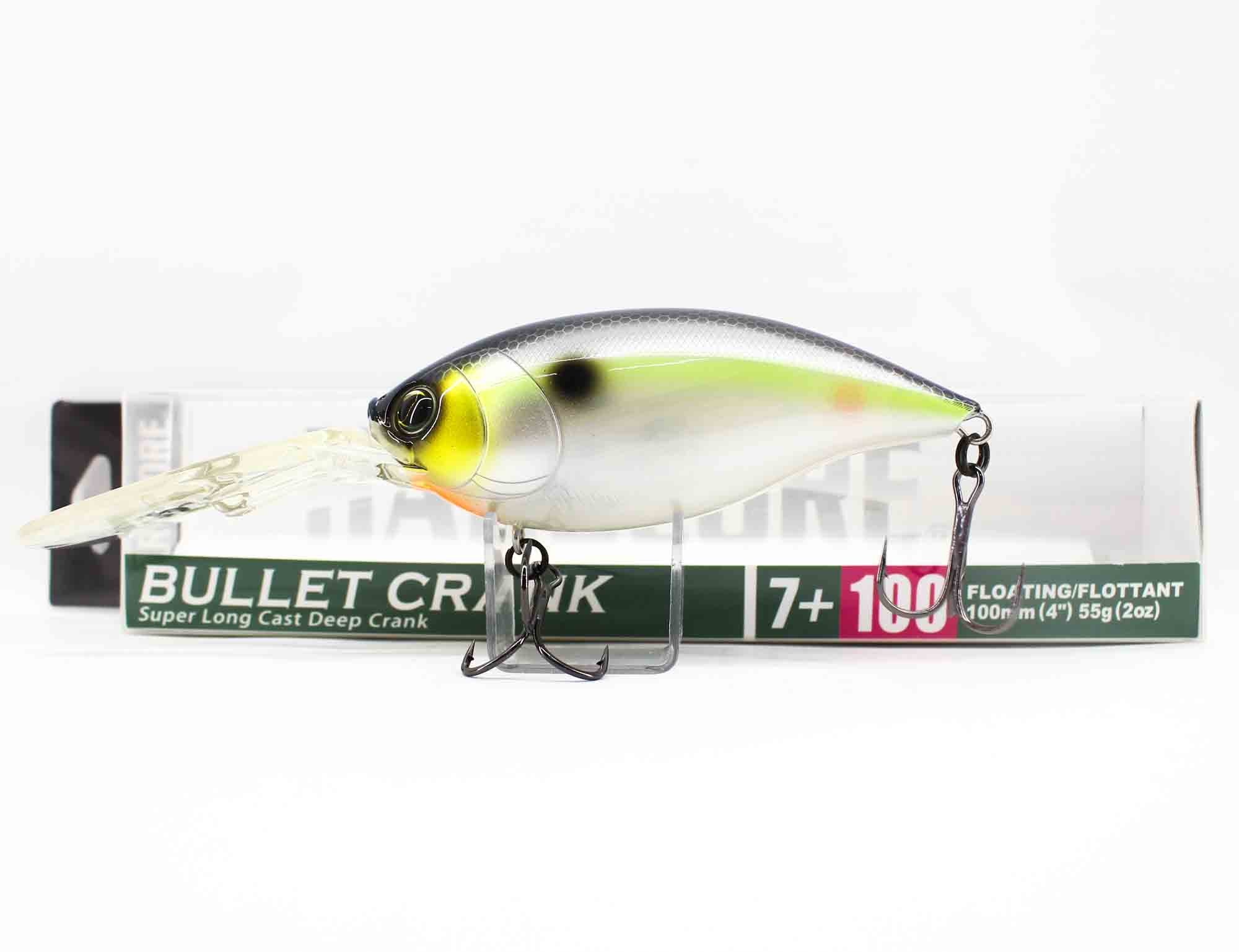 Yo Zuri Duel Hardcore Bullet Crank 7+ 100F Floating Lure R1422-SSH (1658)