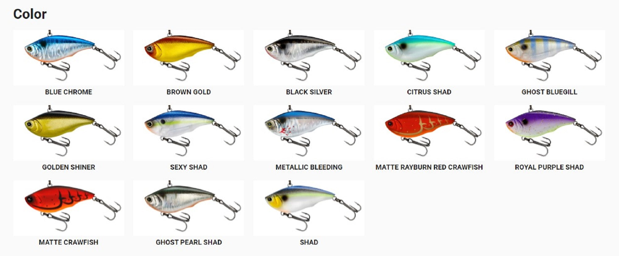 Yo Zuri Rattl'n Vibe One Knock 65mm Vibration Sinking Lure R1423-BWG (2297)