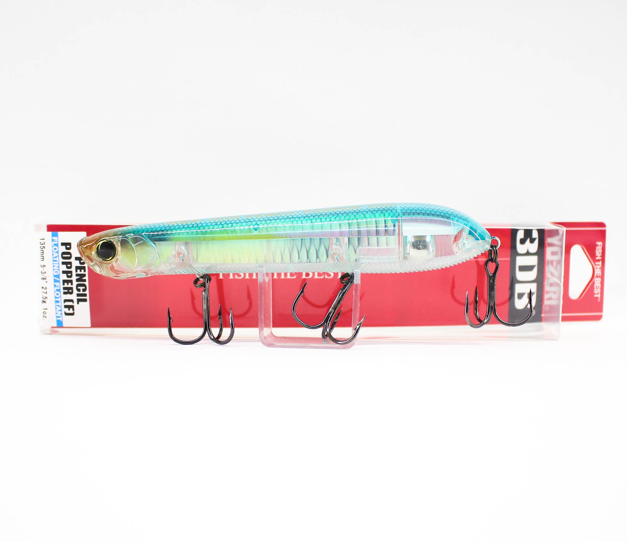 Yo Zuri Duel 3DB Pencil Popper 135 mm Floating Lure R1373-RBBH (2655)