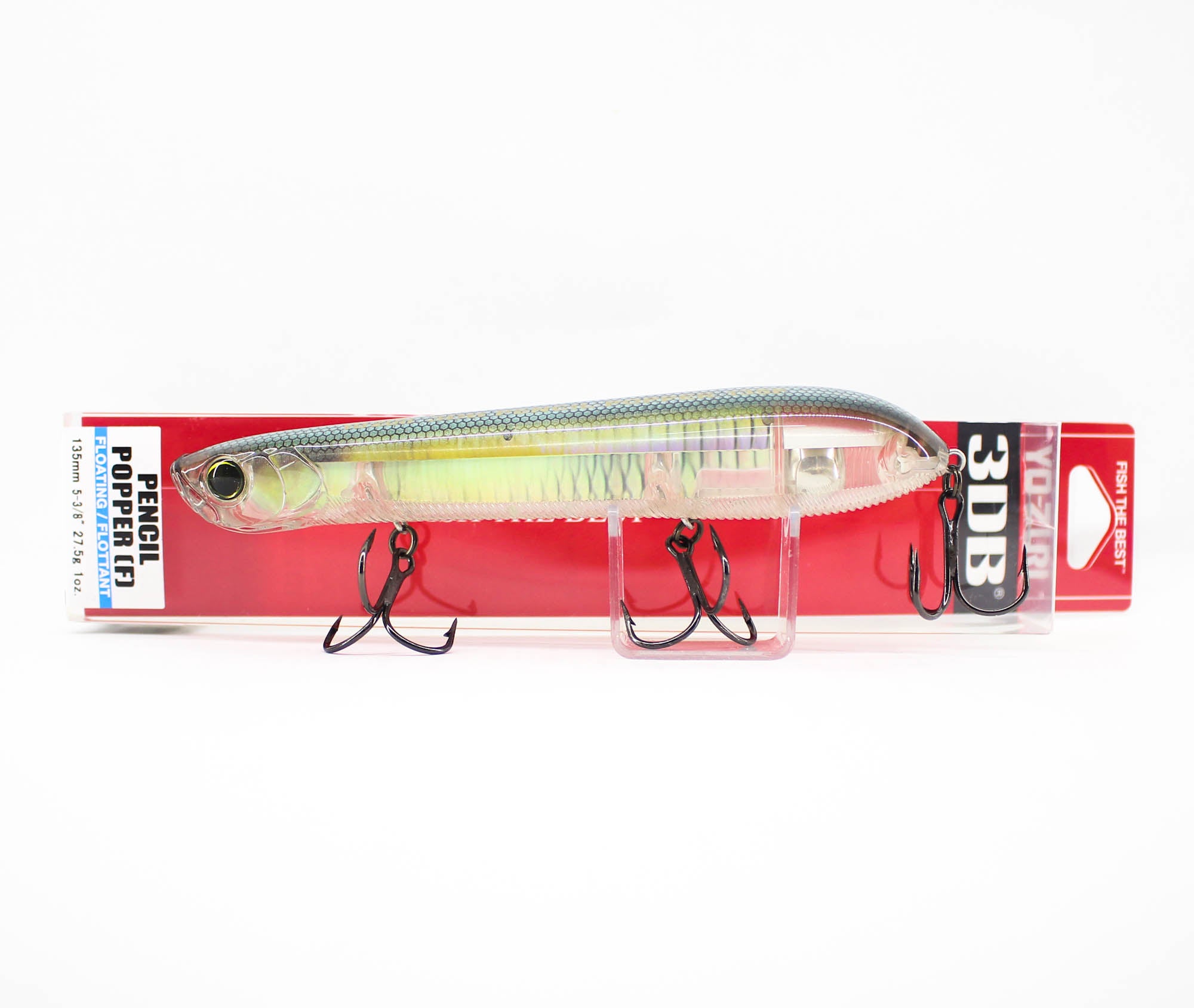 Yo Zuri Duel 3DB Pencil Popper 135 mm Floating Lure R1373-RGZS (2686)