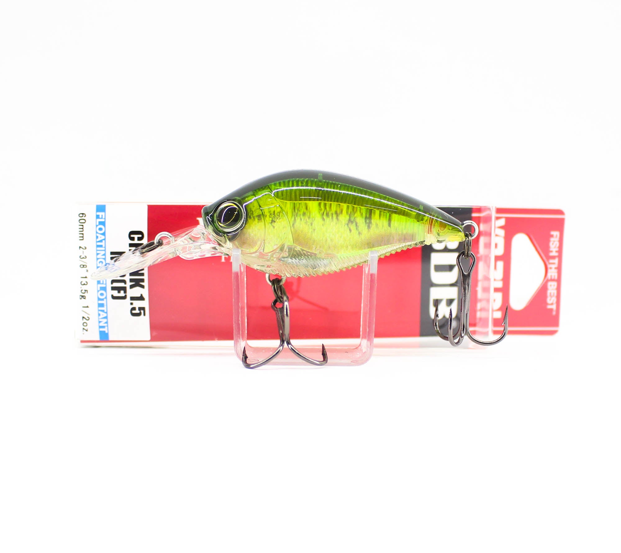 Yo Zuri Duel 3DB 1.5 MR Mid Crank 60 mm Floating Lure R1353-RBB (2938)