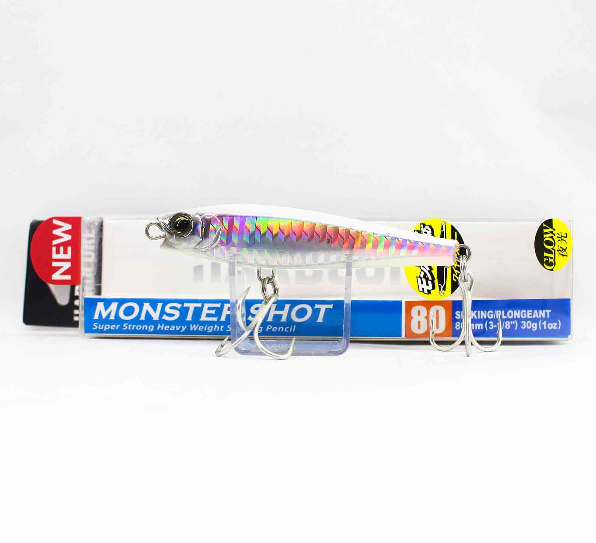 Yo Zuri Duel Hardcore Monster Shot 80 Sinking Lure F1207-HLKI (5779)