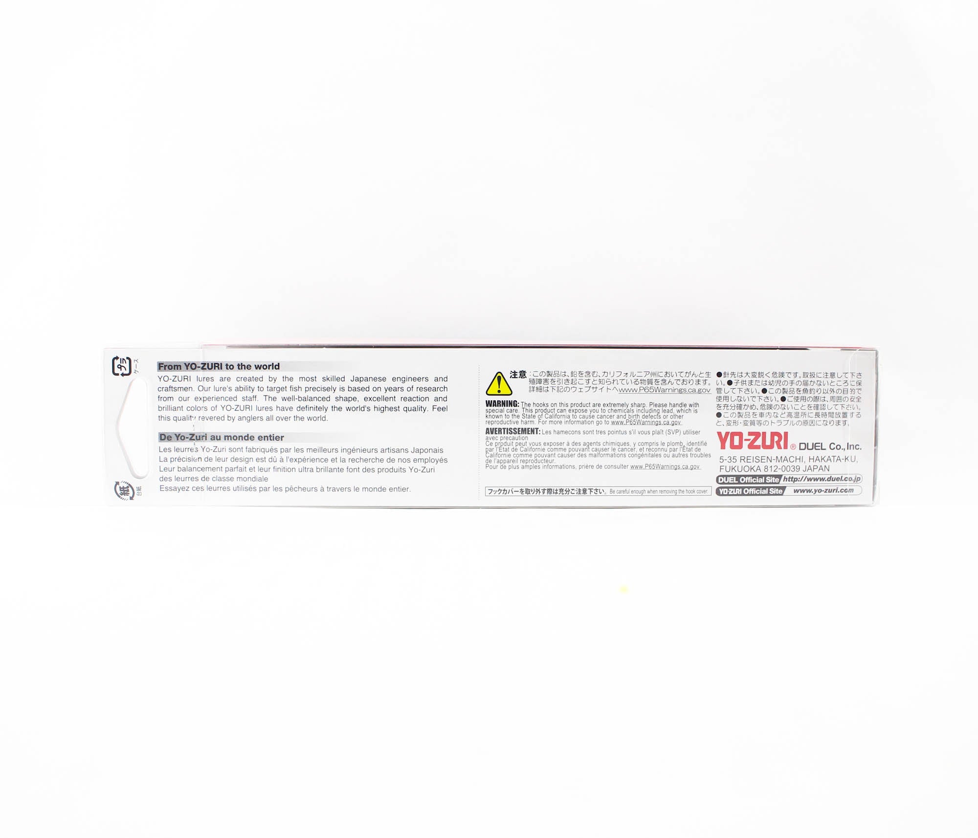 Yo Zuri Duel Hydro Twitchbait 150S Sinking Lure R1432-BONE (6585)