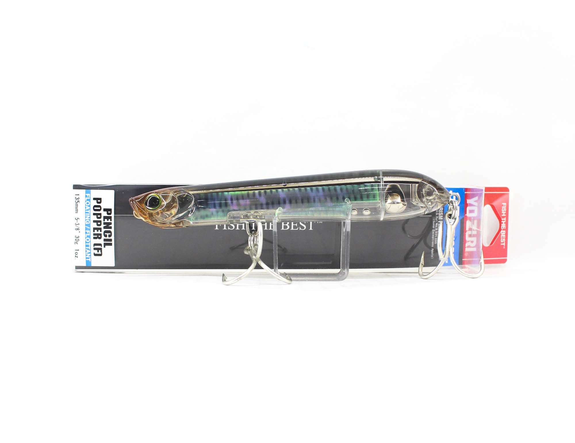 Yo Zuri Duel 3D Inshore Pencil Popper 135 mm Floating Lure R1433-RMT (6752)