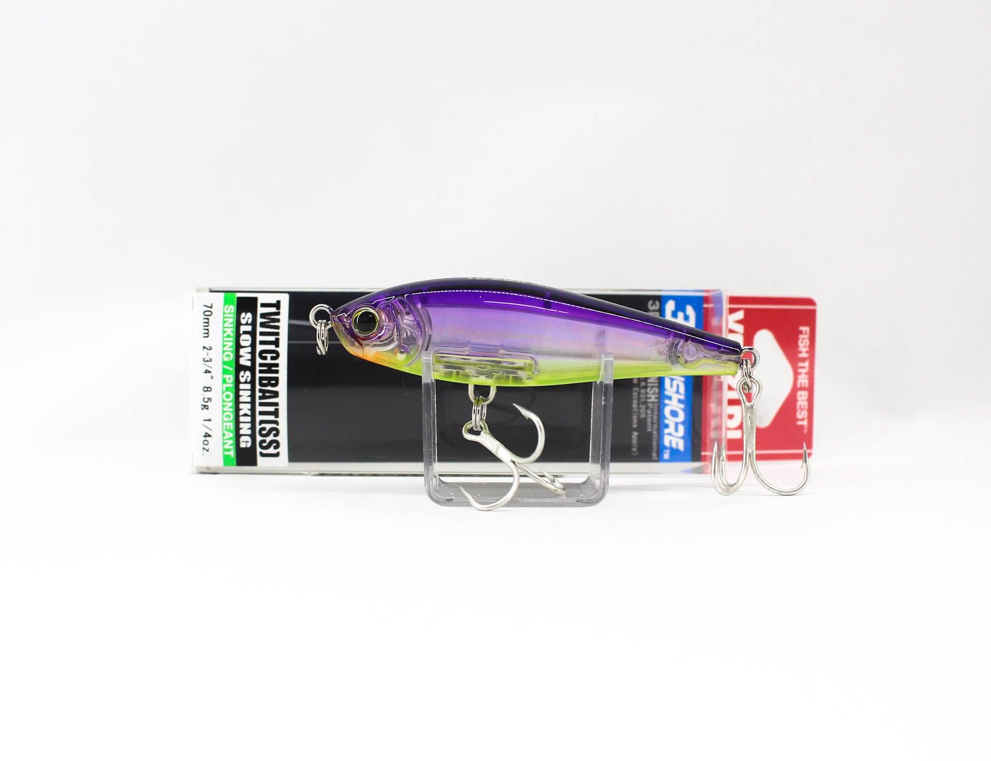 Yo Zuri Duel 3D Inshore Twitchbait 70SS Slow Sinking Lure R1207-V (6790)