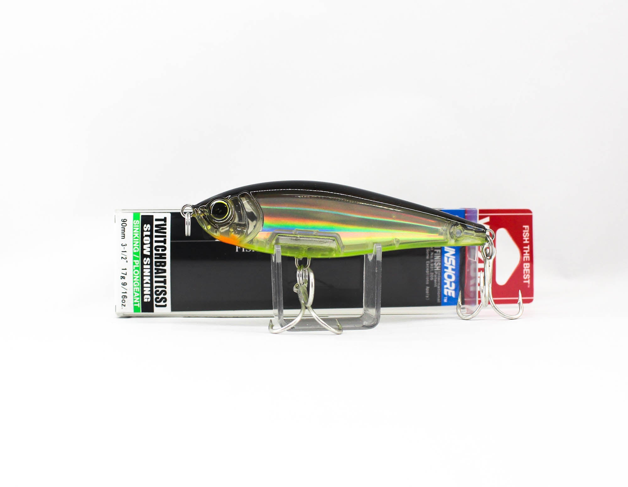 Yo Zuri Duel 3D Inshore Twitchbait 90SS Slow Sinking Lure R1208-BSCL (6806)