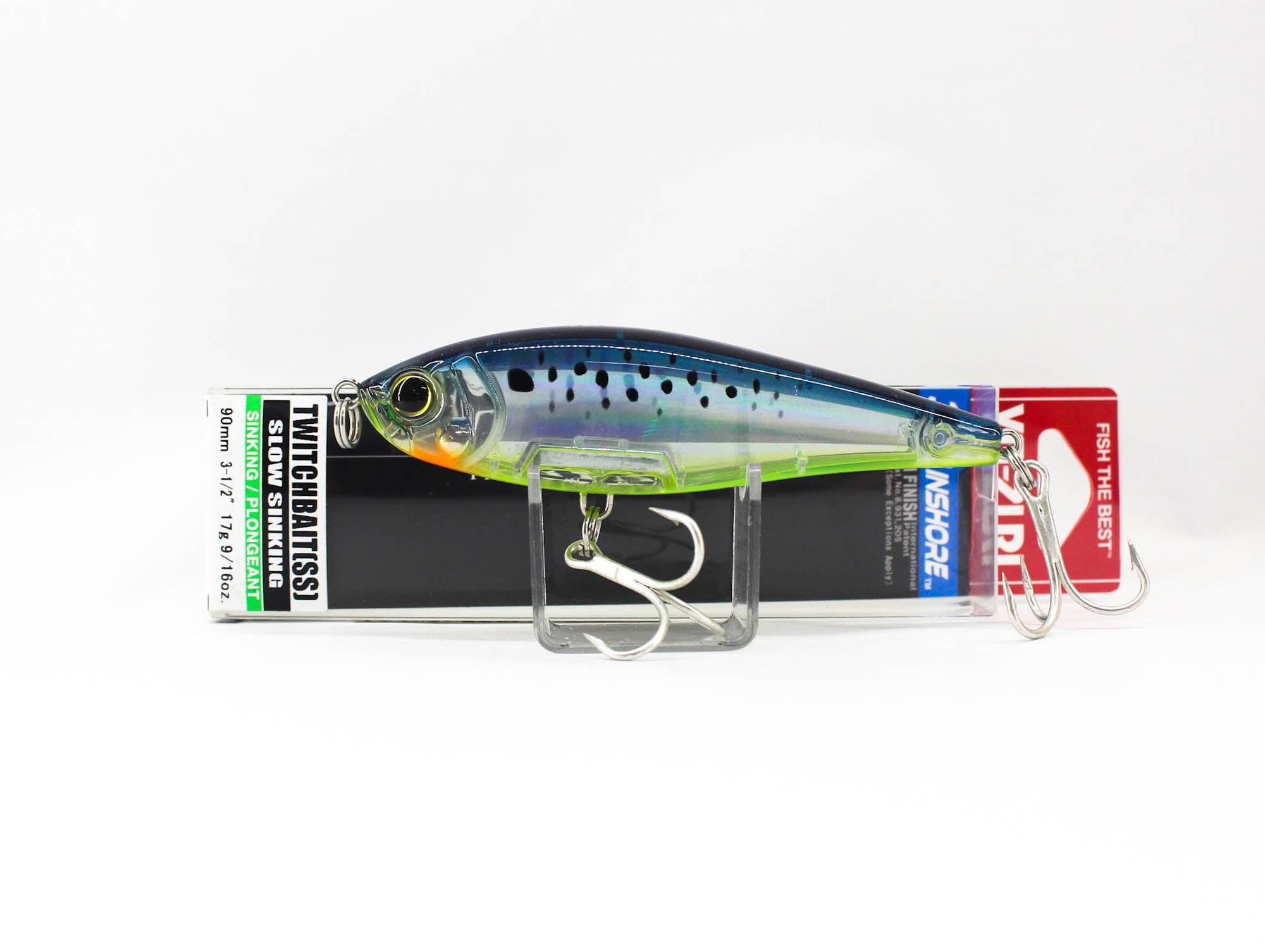 Yo Zuri Duel 3D Inshore Twitchbait 90SS Slow Sinking Lure R1208-MDG (6813)