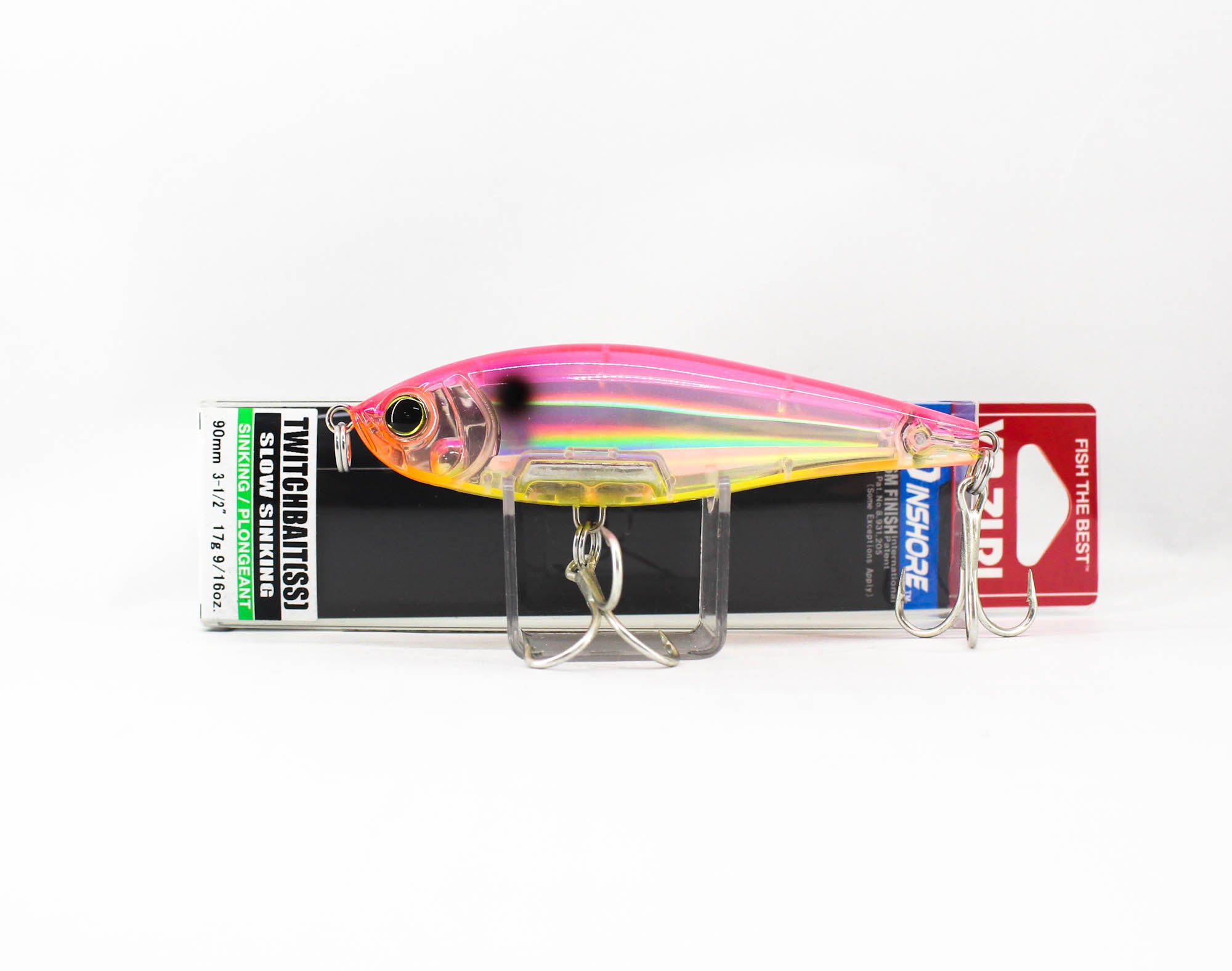 Yo Zuri Duel 3D Inshore Twitchbait 90SS Slow Sinking Lure R1208-PSCL (6820)