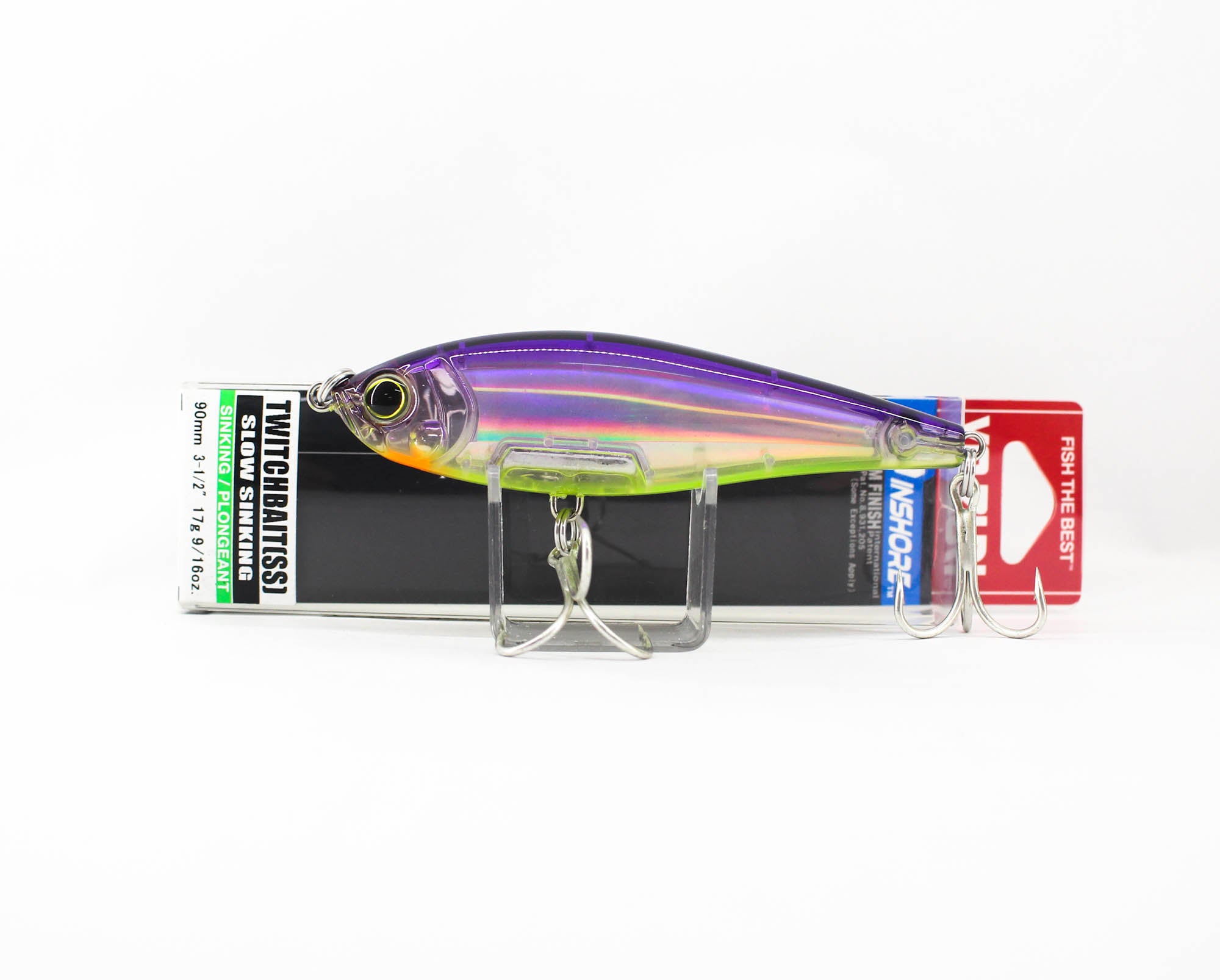 Yo Zuri Duel 3D Inshore Twitchbait 90SS Slow Sinking Lure R1208-V (6837)