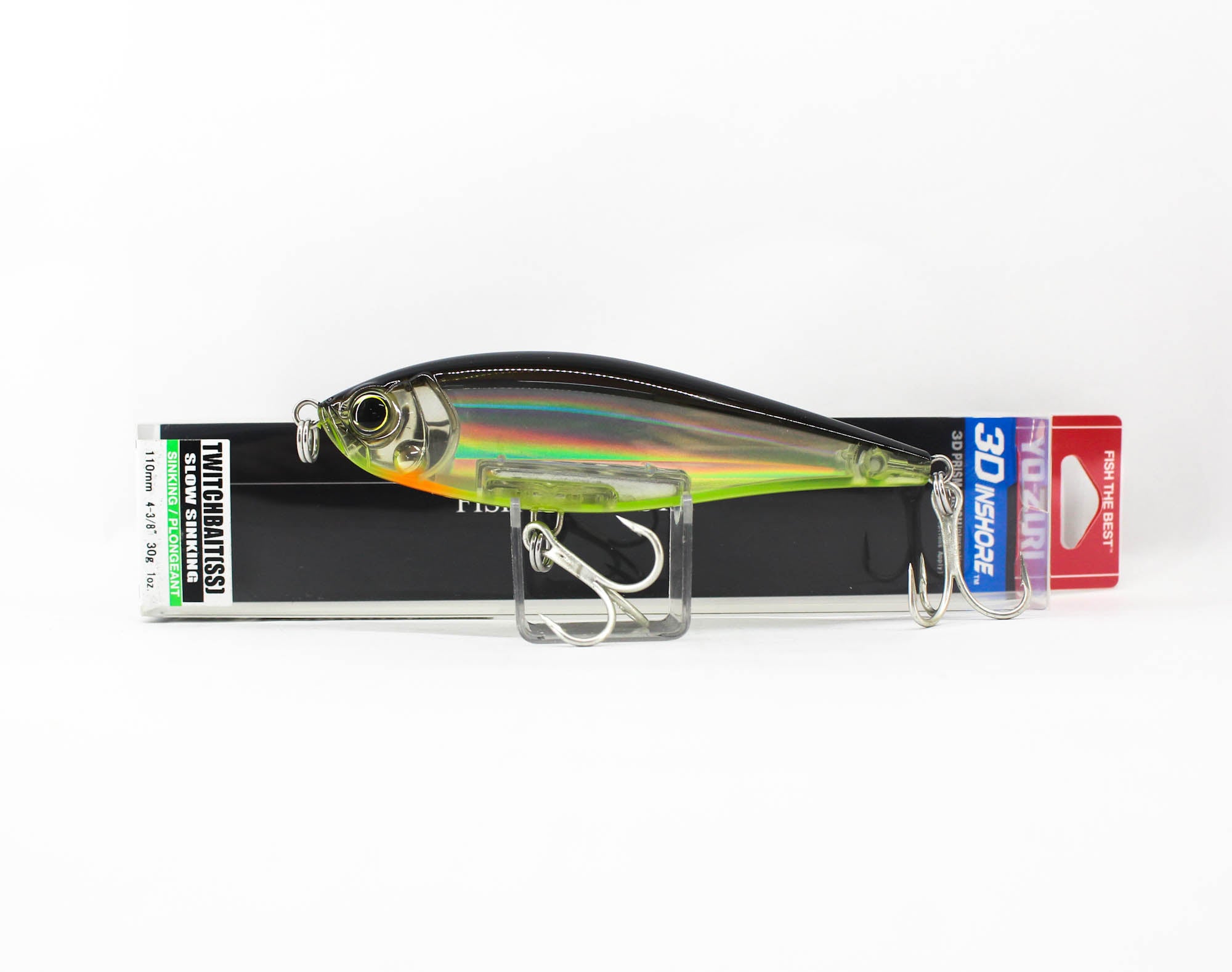Yo Zuri Duel 3D Inshore Twitchbait 110SS Slow Sinking Lure R1348-BSCL 6844