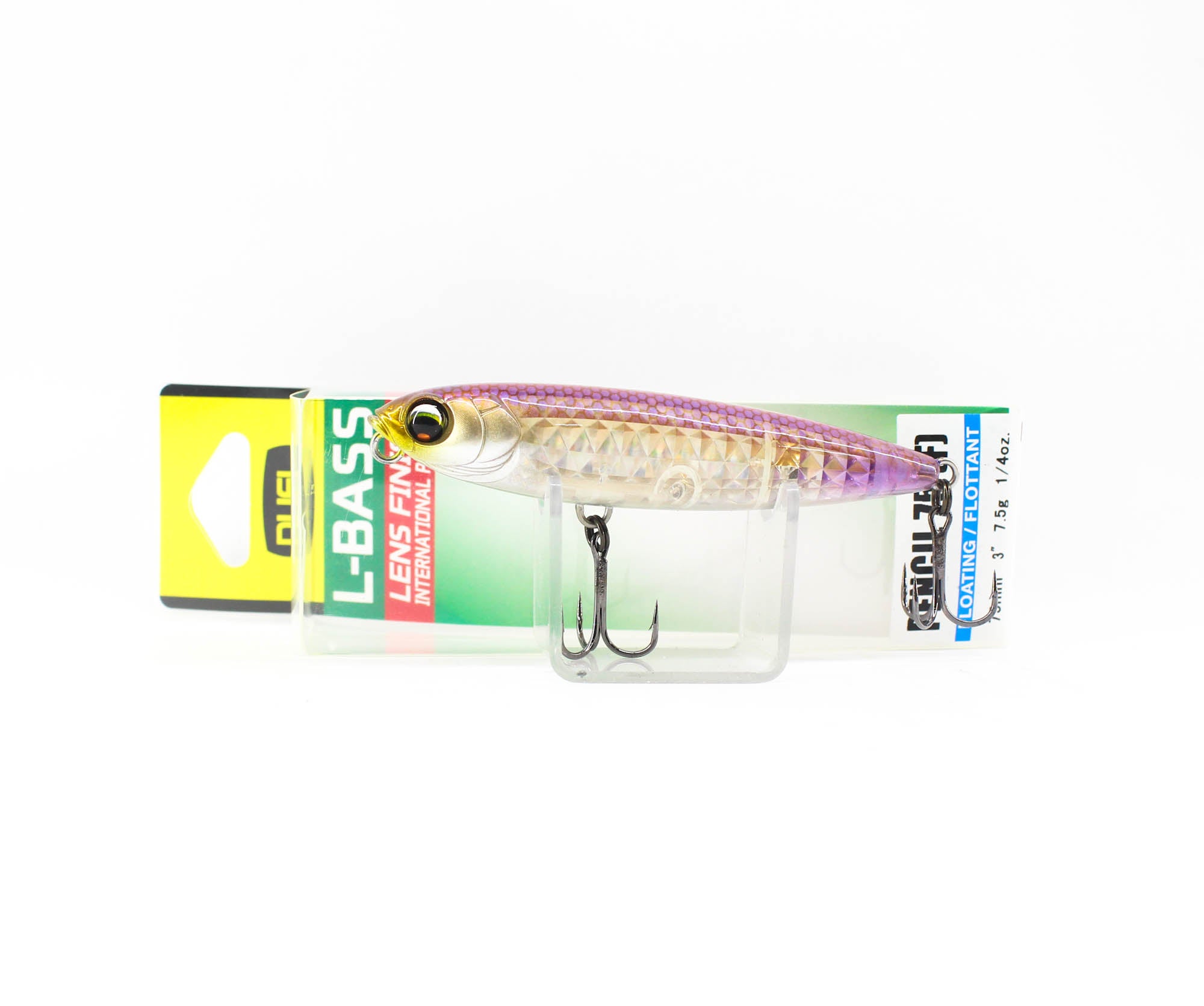 Yo Zuri Duel L Bass Pencil 75F Floating Lure F1211-HWS (7056)