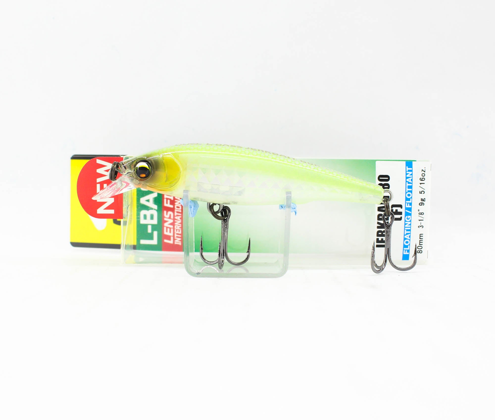 Yo Zuri Duel L Bass Jerkbait 80F Floating Lure F1213-GSCB (7179)