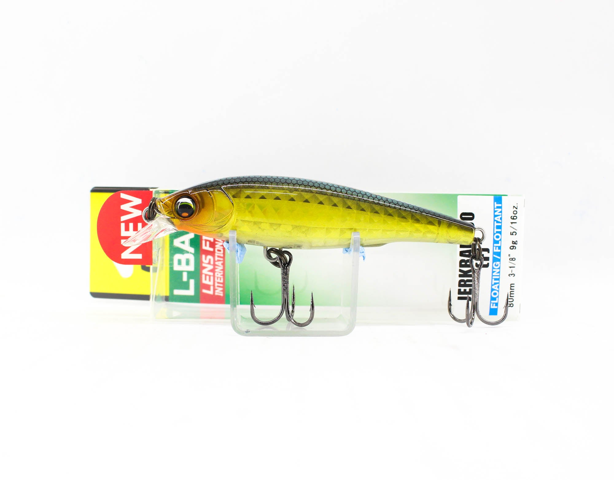 Yo Zuri Duel L Bass Jerkbait 80F Floating Lure F1213-MGGB (7216)