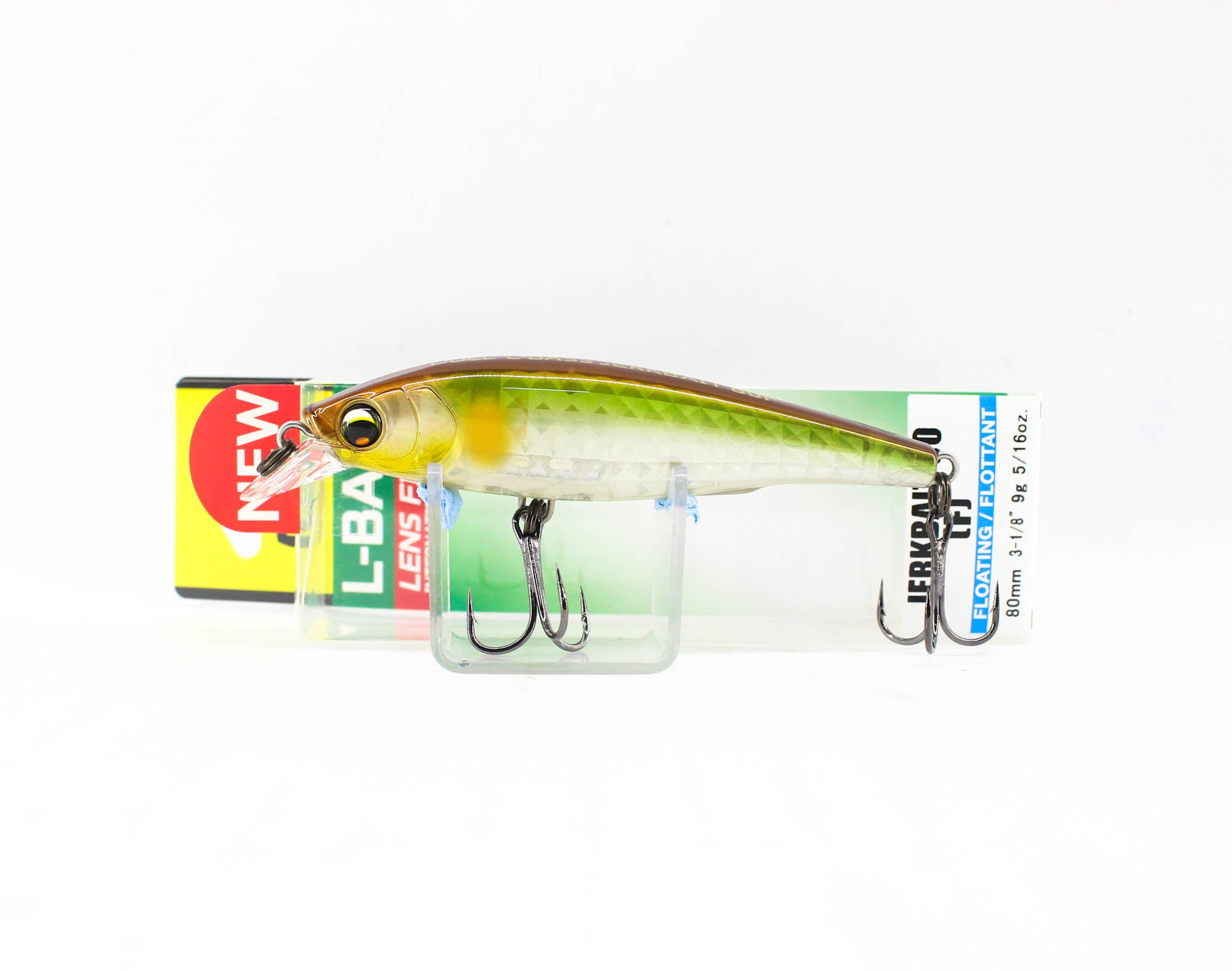 Yo Zuri Duel L Bass Jerkbait 80F Floating Lure F1213-MGSA (7223)