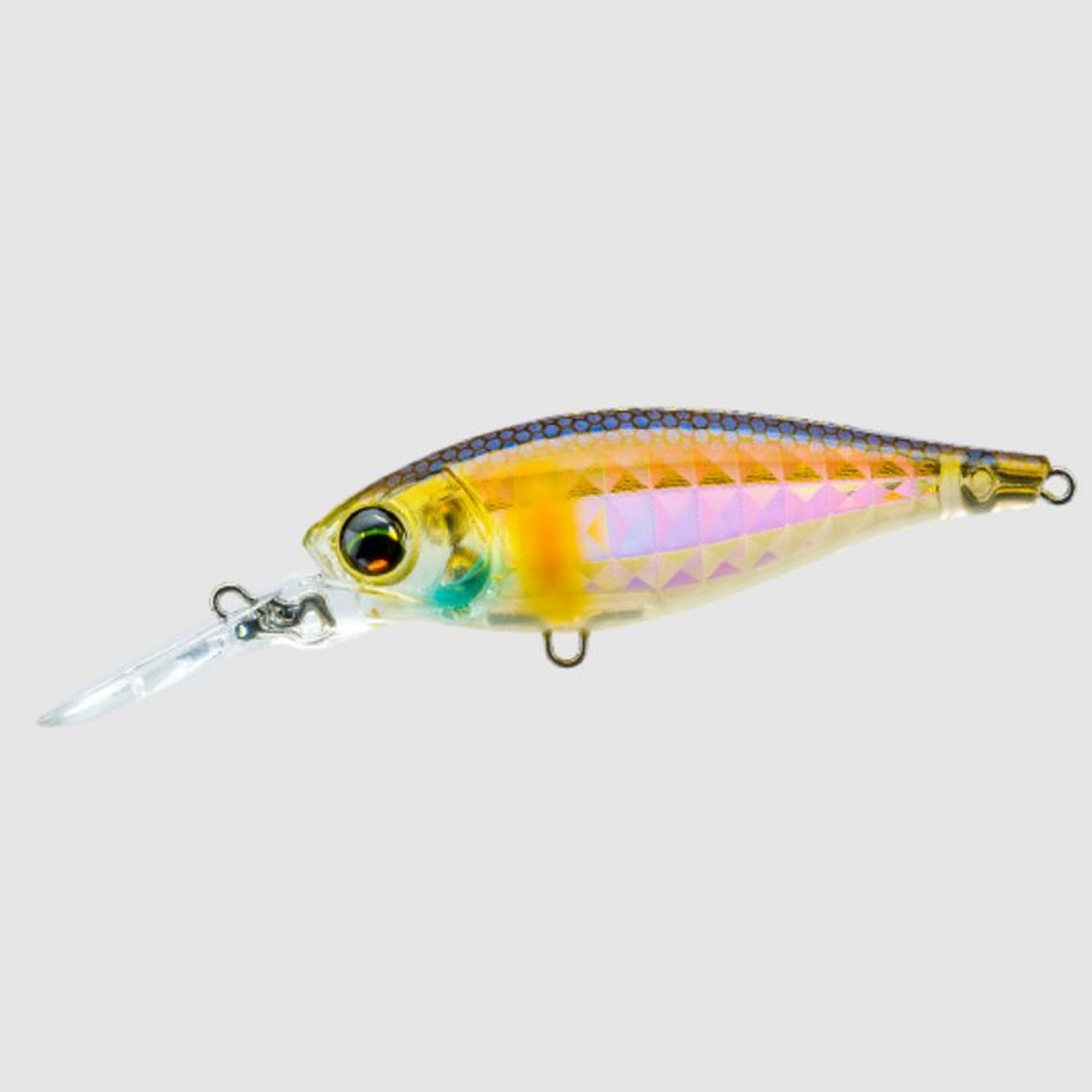 Yo Zuri Duel L Bass Shad 60SP Suspend Lure F1215-GSAY (7322)