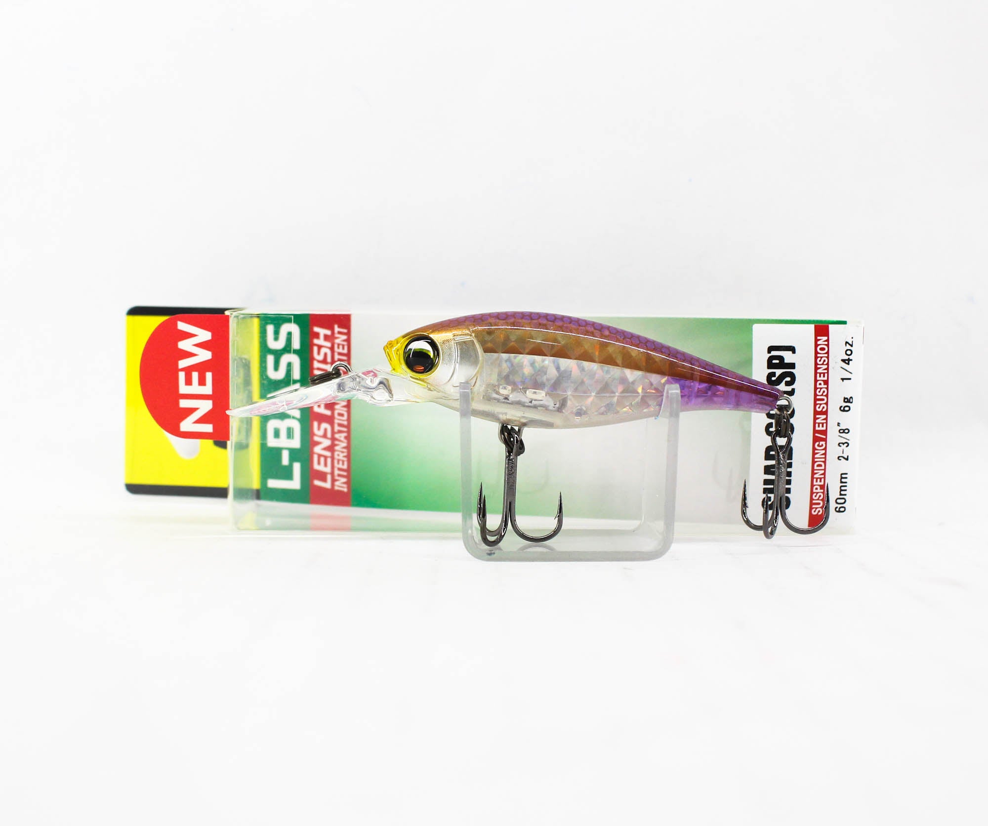 Yo Zuri Duel L Bass Shad 60SP Suspend Lure F1215-HWS (7360)