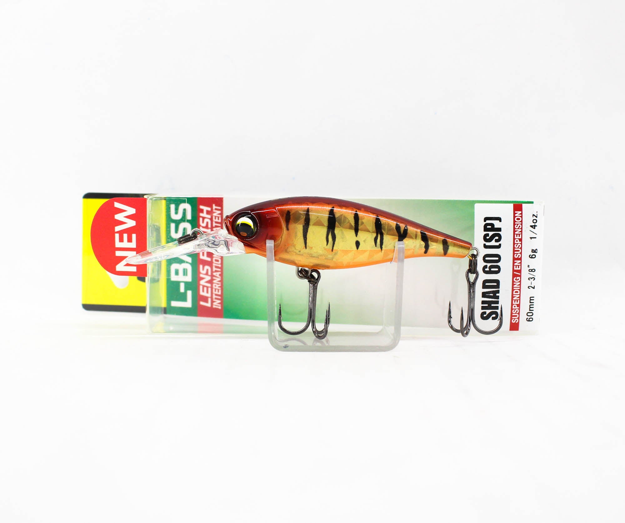 Yo Zuri Duel L Bass Shad 60SP Suspend Lure F1215-MGSR (7391)