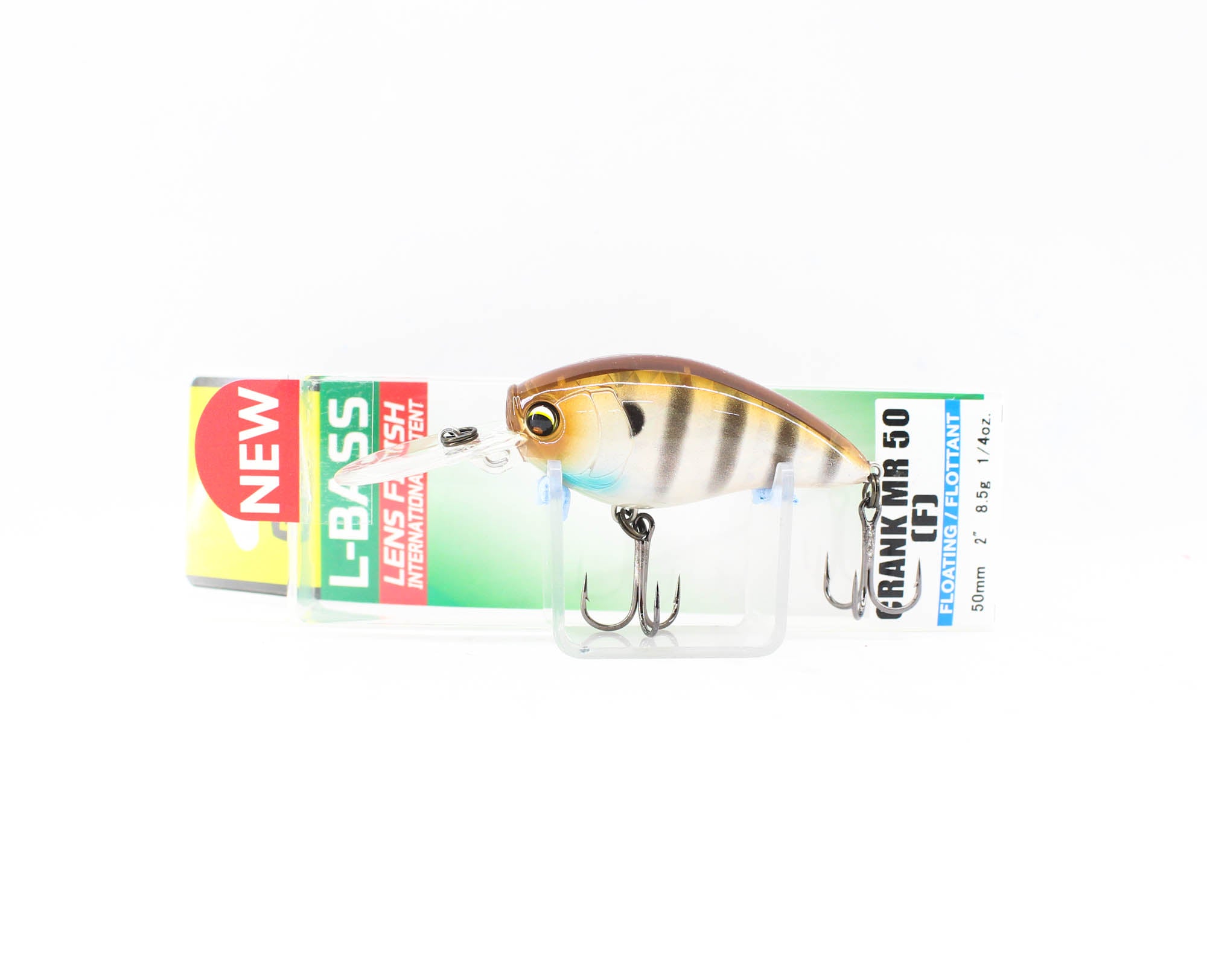 Yo Zuri Duel L Bass Crank MR 50F Floating Lure F1218-GSBG (7568)