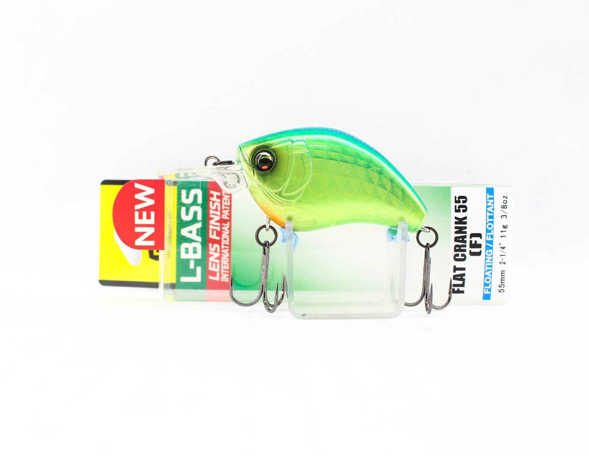 Yo Zuri Duel L Bass Flat Crank 55F Floating Lure F1220-MGLC (7773)
