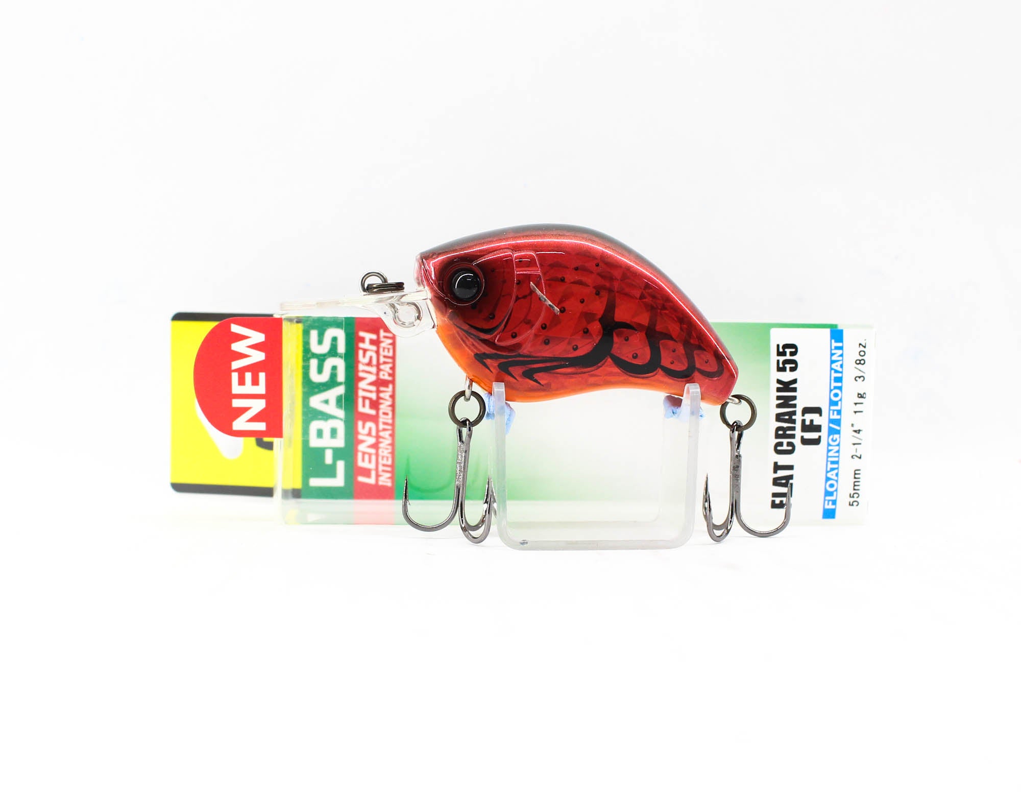Yo Zuri Duel L Bass Flat Crank 55F Floating Lure F1220-MGRC (7780)