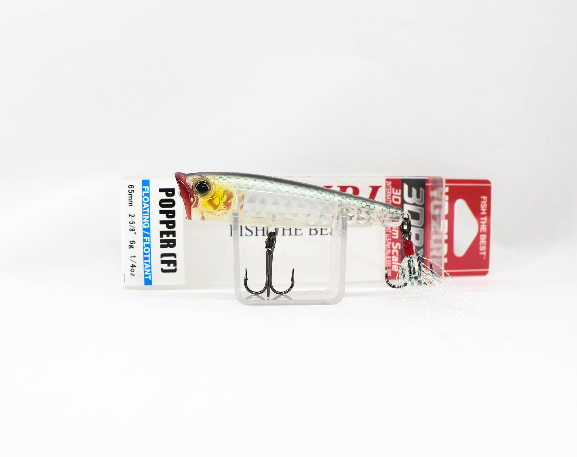 Yo Zuri 3DR-X Popper 65F Floating Lure R1435-PSBL (7957)