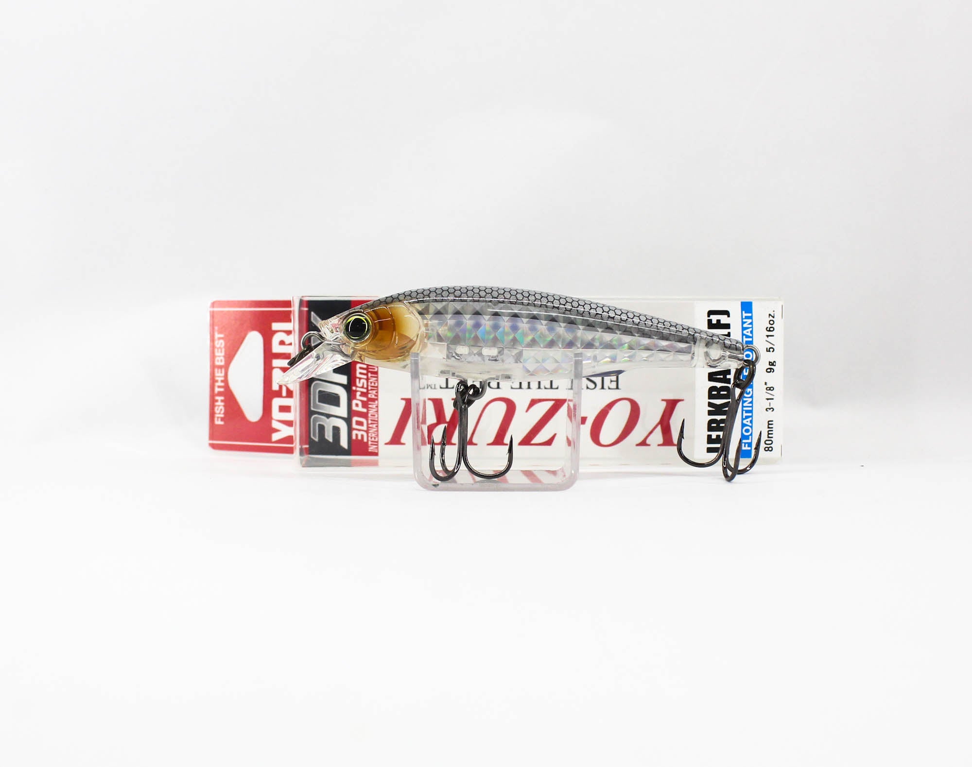 Yo Zuri 3DR-X Jerkbait 80F Floating Lure R1436-PGSH (8015)