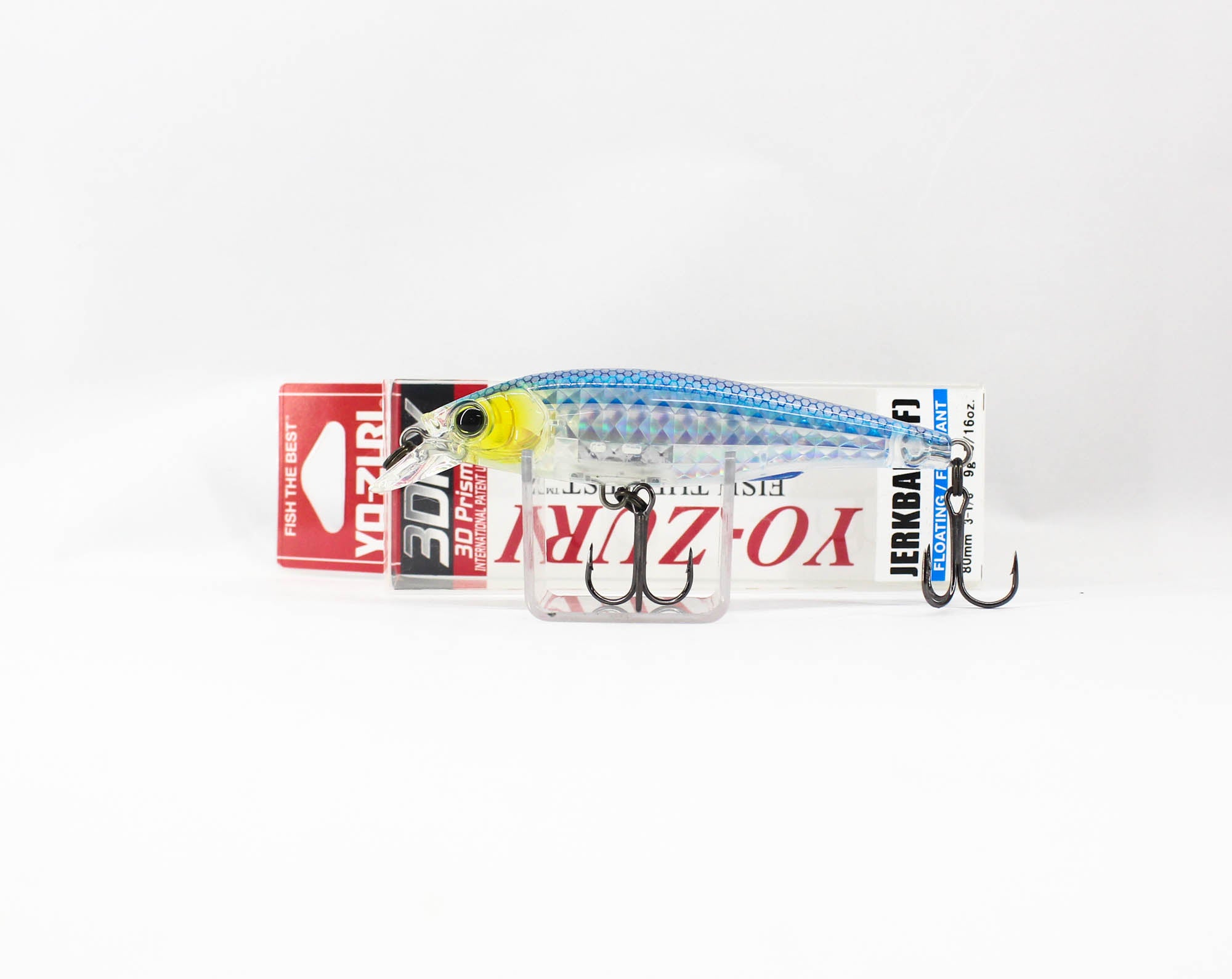 Yo Zuri 3DR-X Jerkbait 80F Floating Lure R1436-PSB (8022)