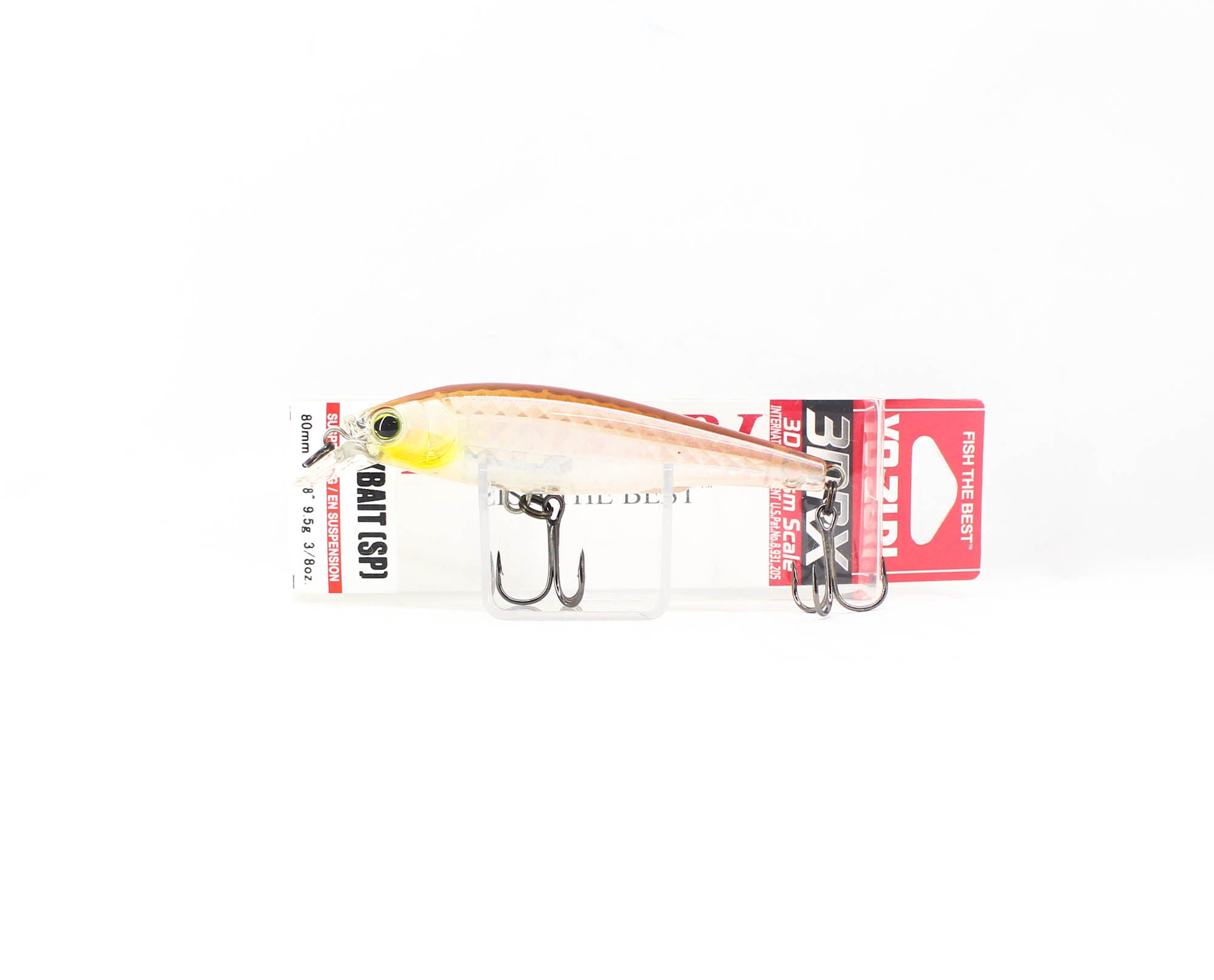 Yo Zuri 3DR-X Jerkbait 80SP Suspend Lure R1437-GSSM (8060)