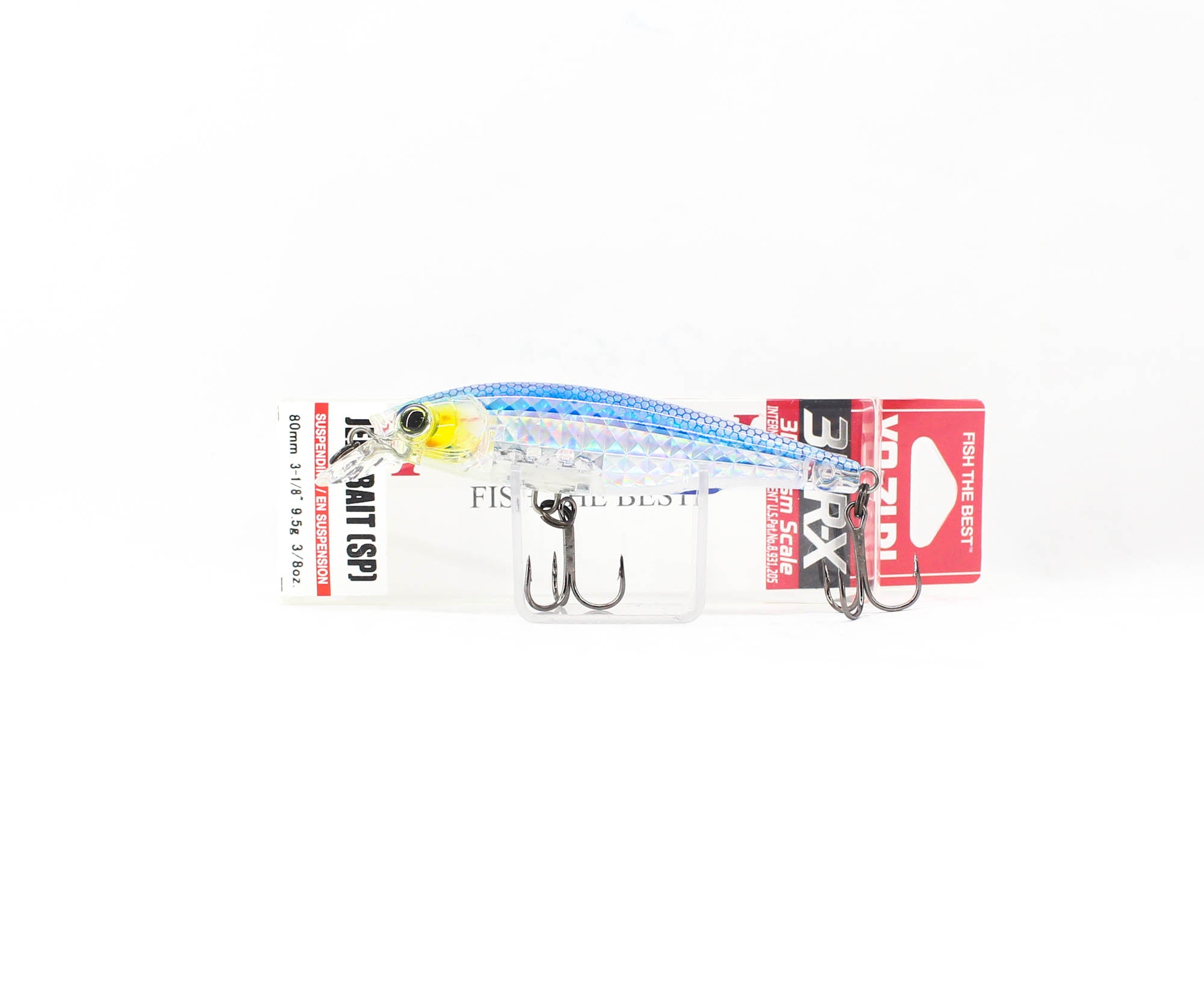 Yo Zuri 3DR-X Jerkbait 80SP Suspend Lure R1437-PSB (8107)