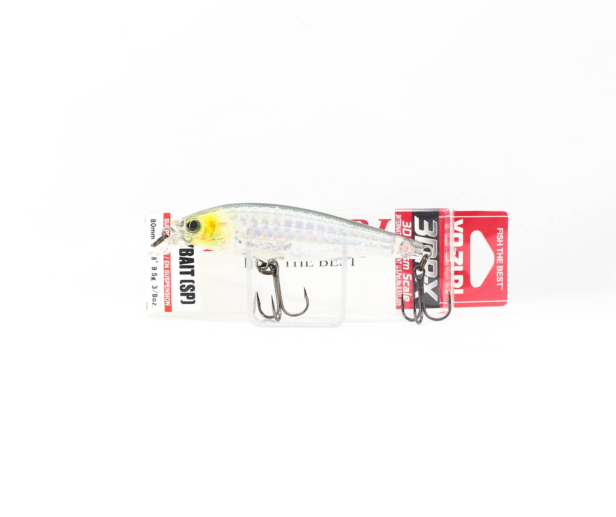 Yo Zuri 3DR-X Jerkbait 80SP Suspend Lure R1437-PSBL (8114)