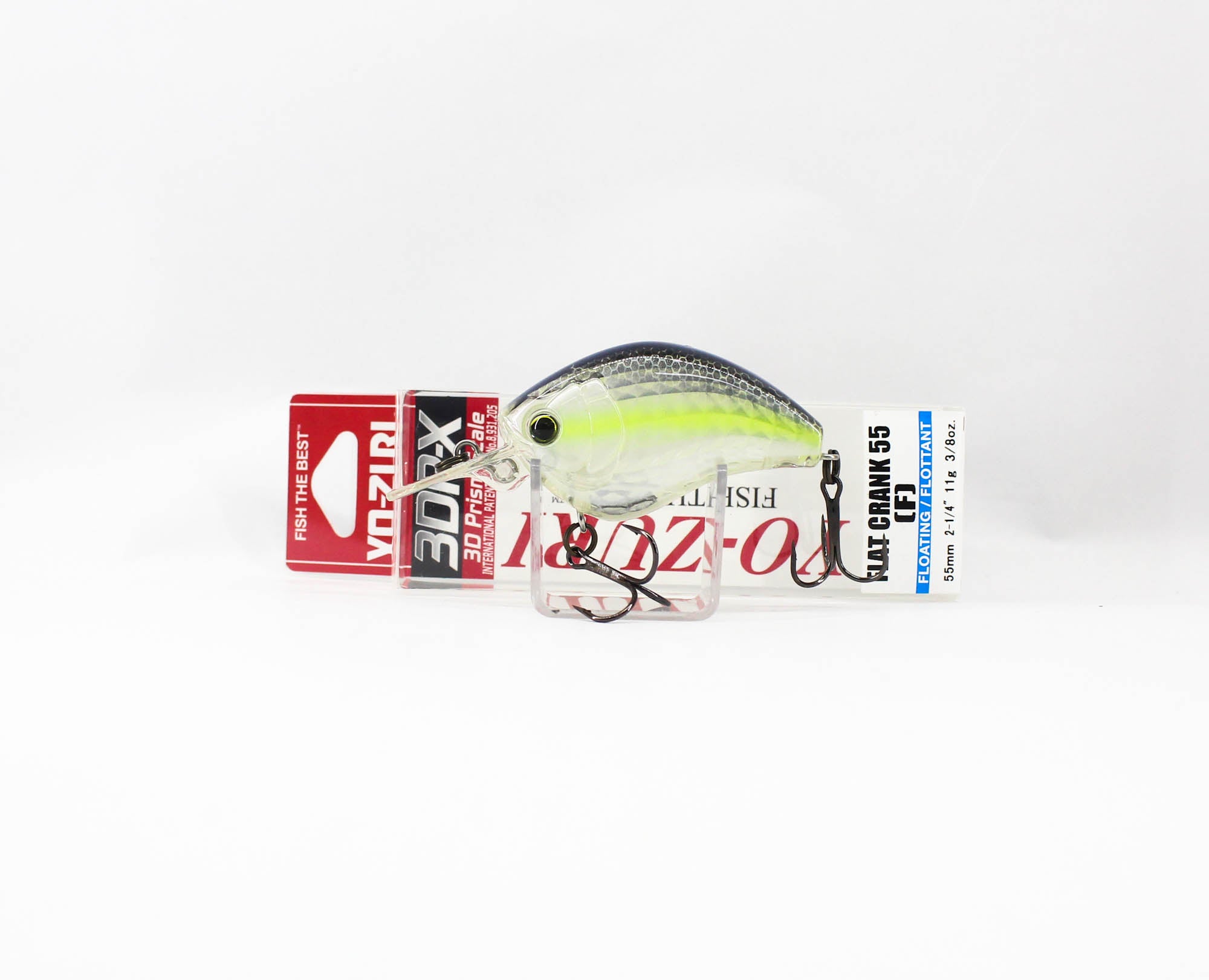 Yo Zuri 3DR-X Flat Crank 55F Floating Lure R1443-GSSS (8534)